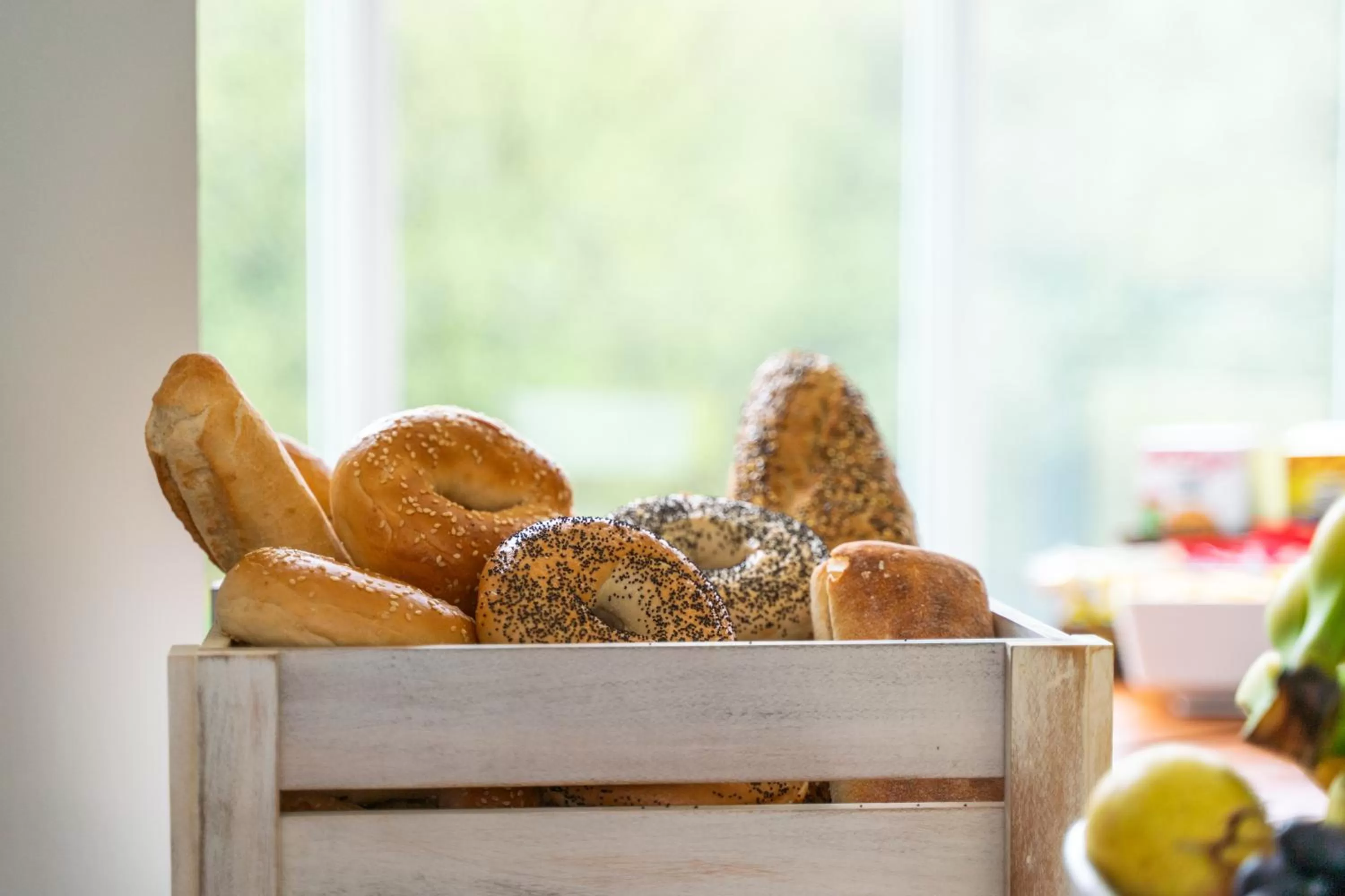 Continental breakfast in The Lodge at Woodenbridge
