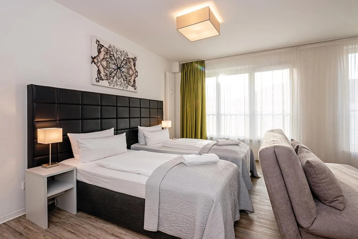 Bed in Apartments Rosenthal Residence