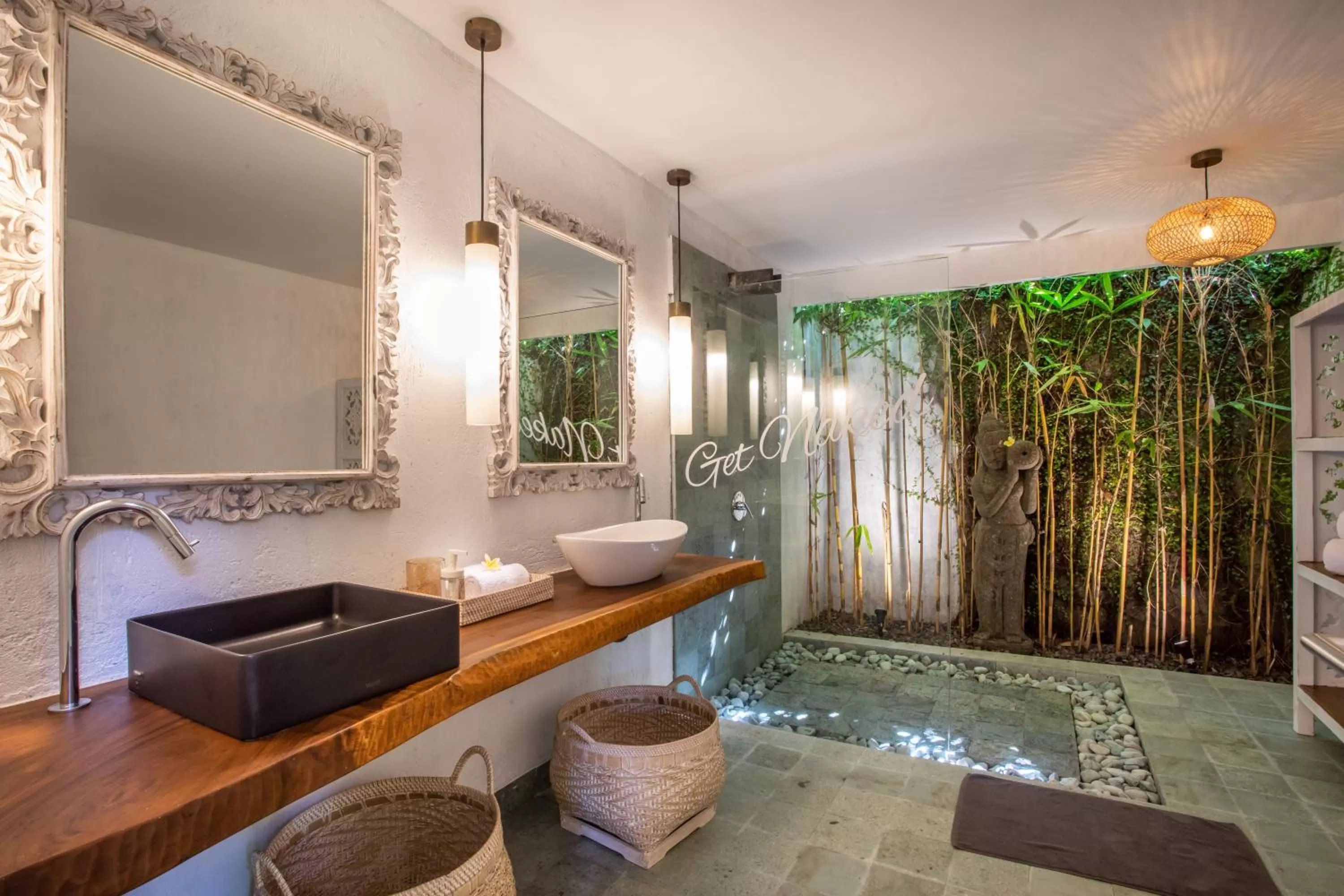 Bathroom in PinkPrivate Sanur - for Cool Adults Only