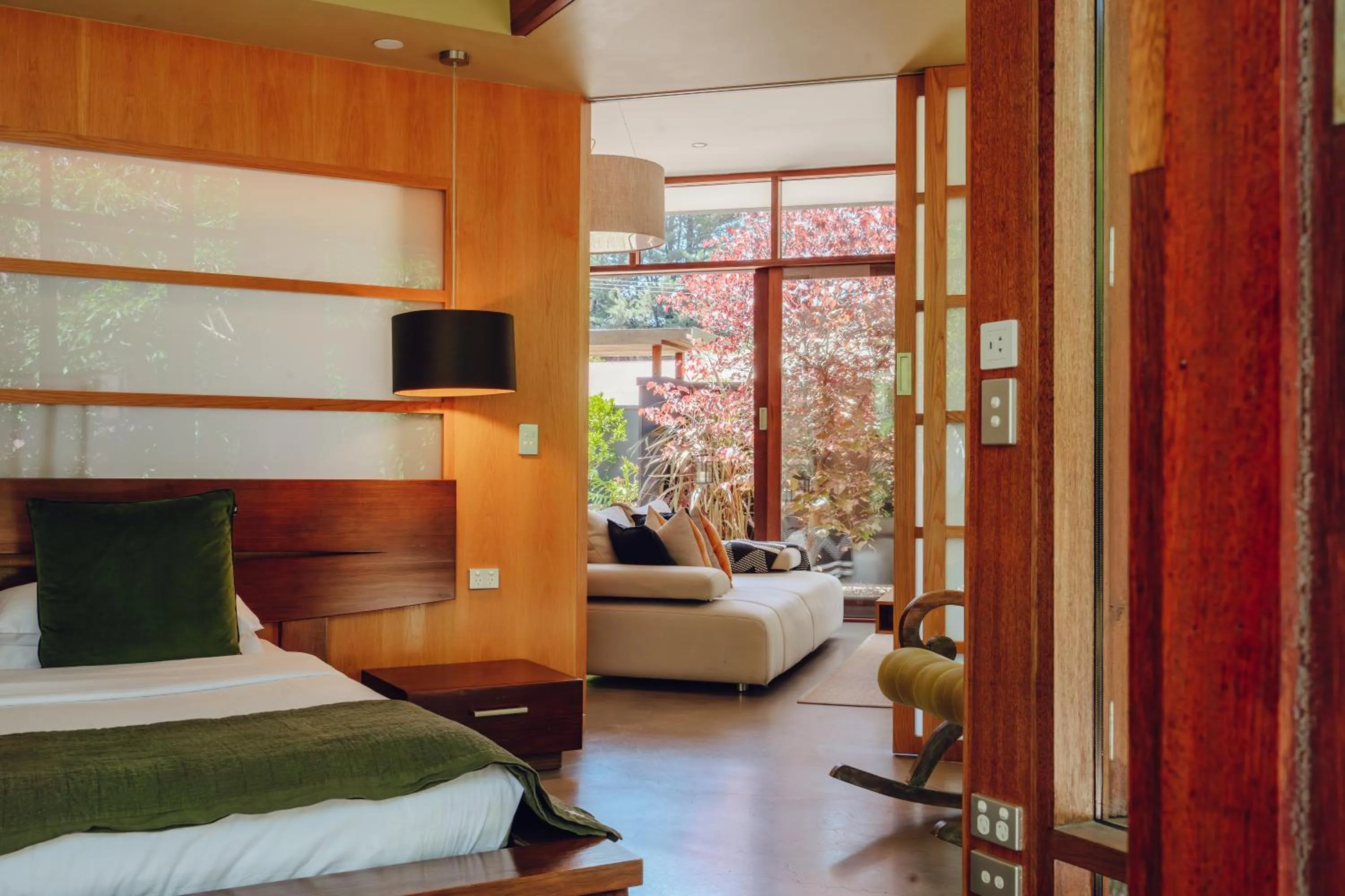 Bed in Sticky Rice Villas