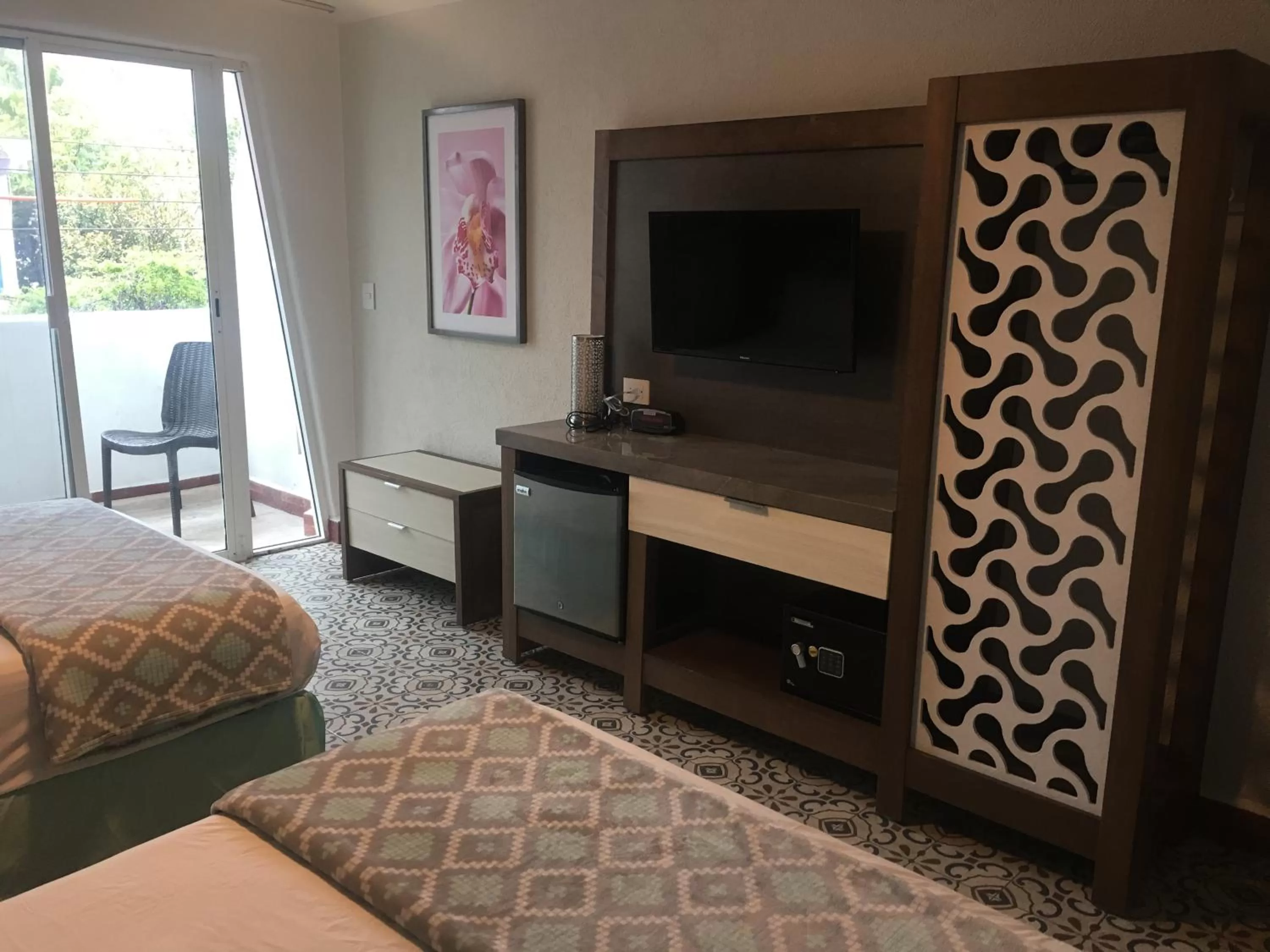 TV/Entertainment Center in Hotel Berny