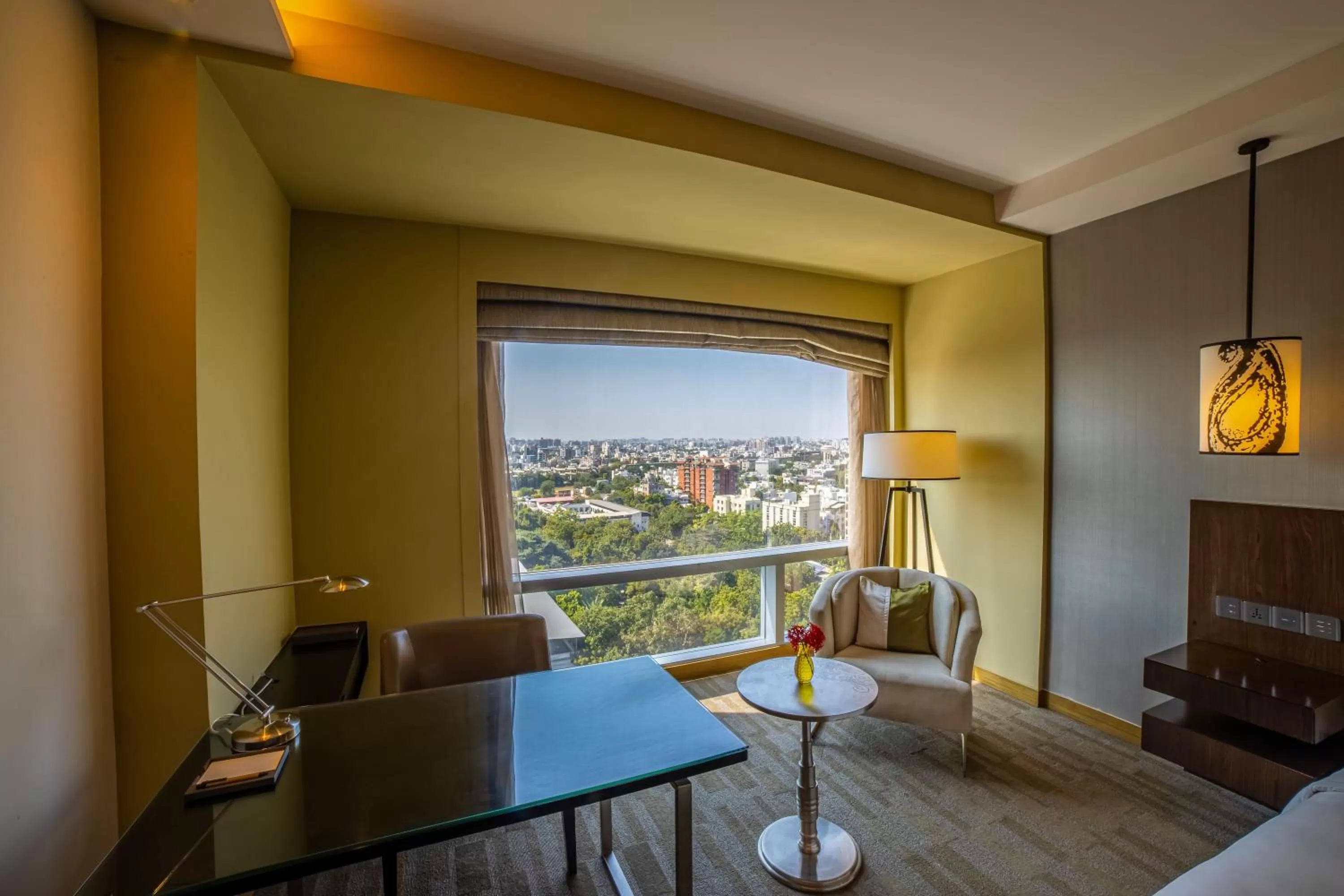 Bedroom in Hyatt Regency Ahmedabad