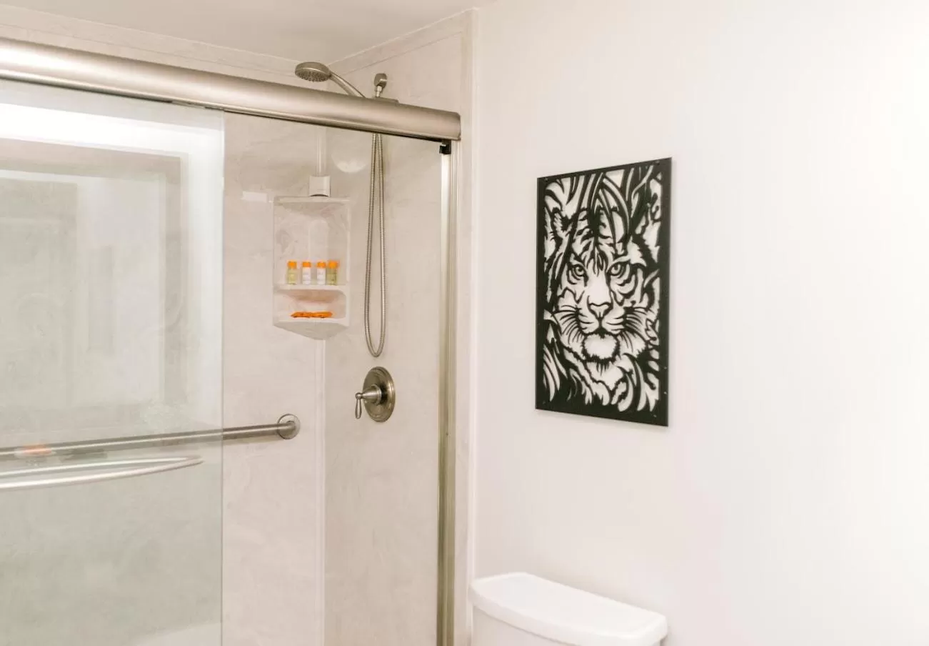 Shower in James F. Martin Inn