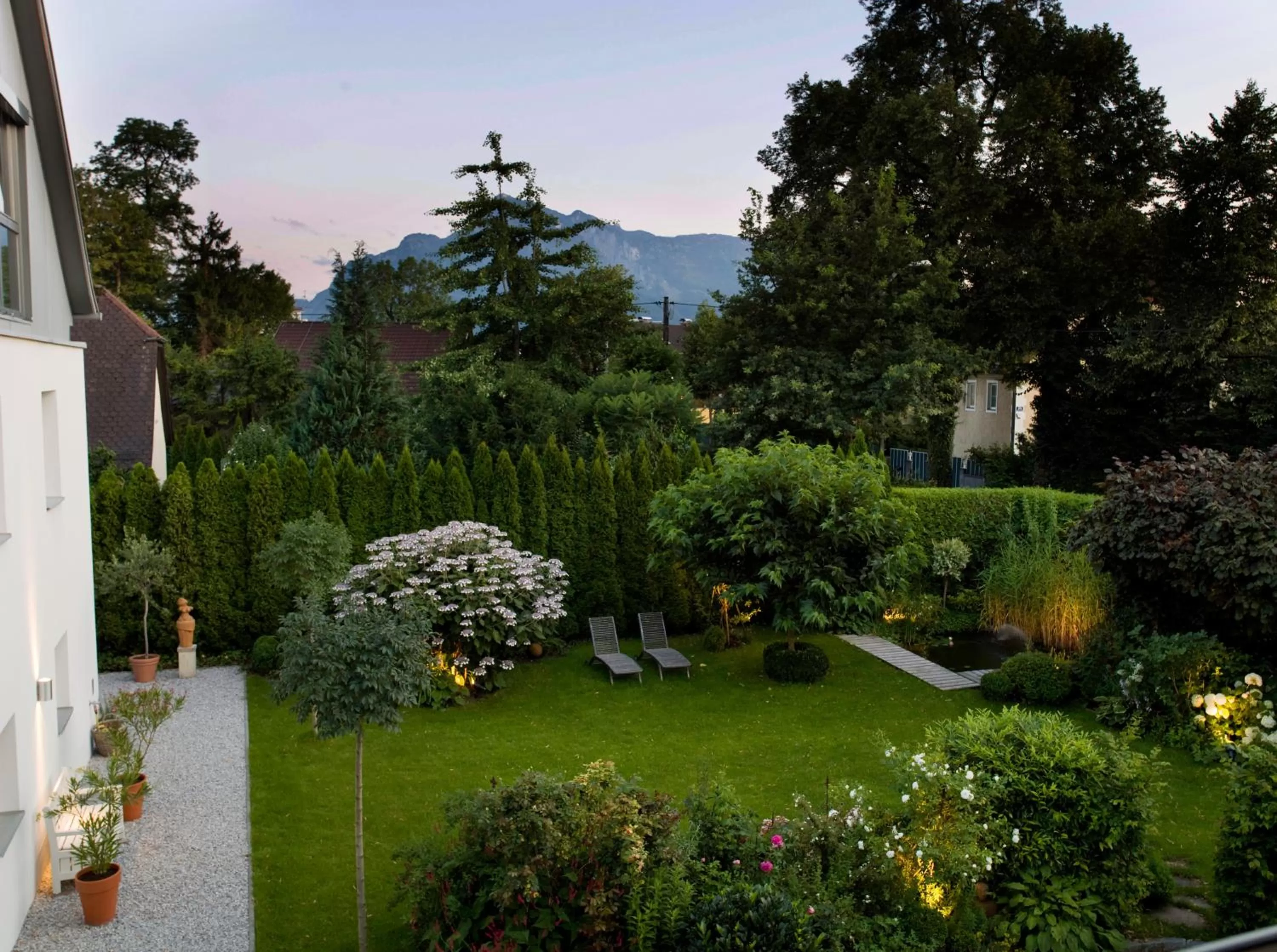 Garden in B&B Villa Verde