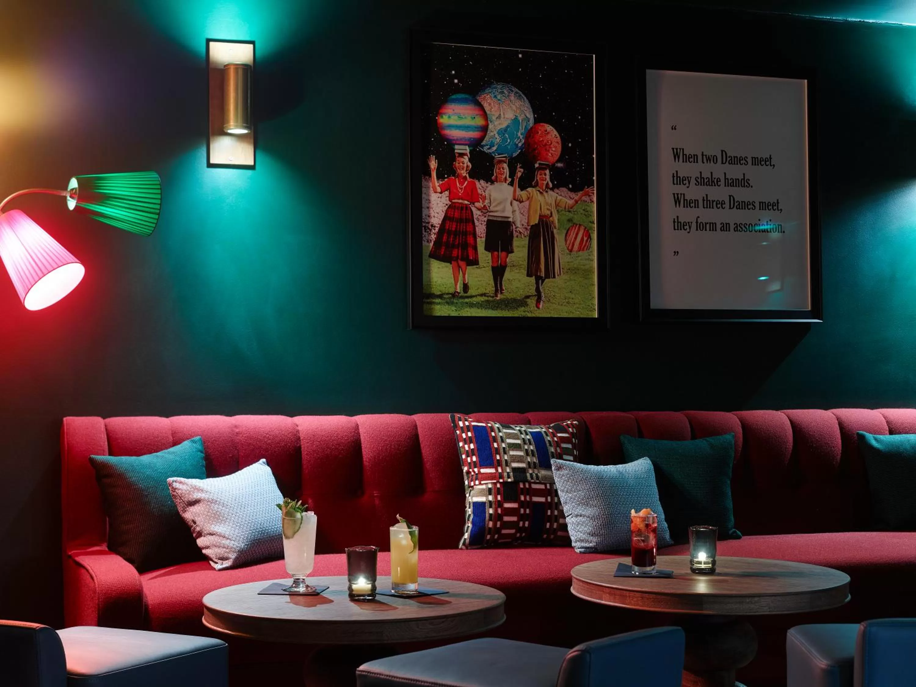 Lounge or bar in 25hours Hotel Indre By