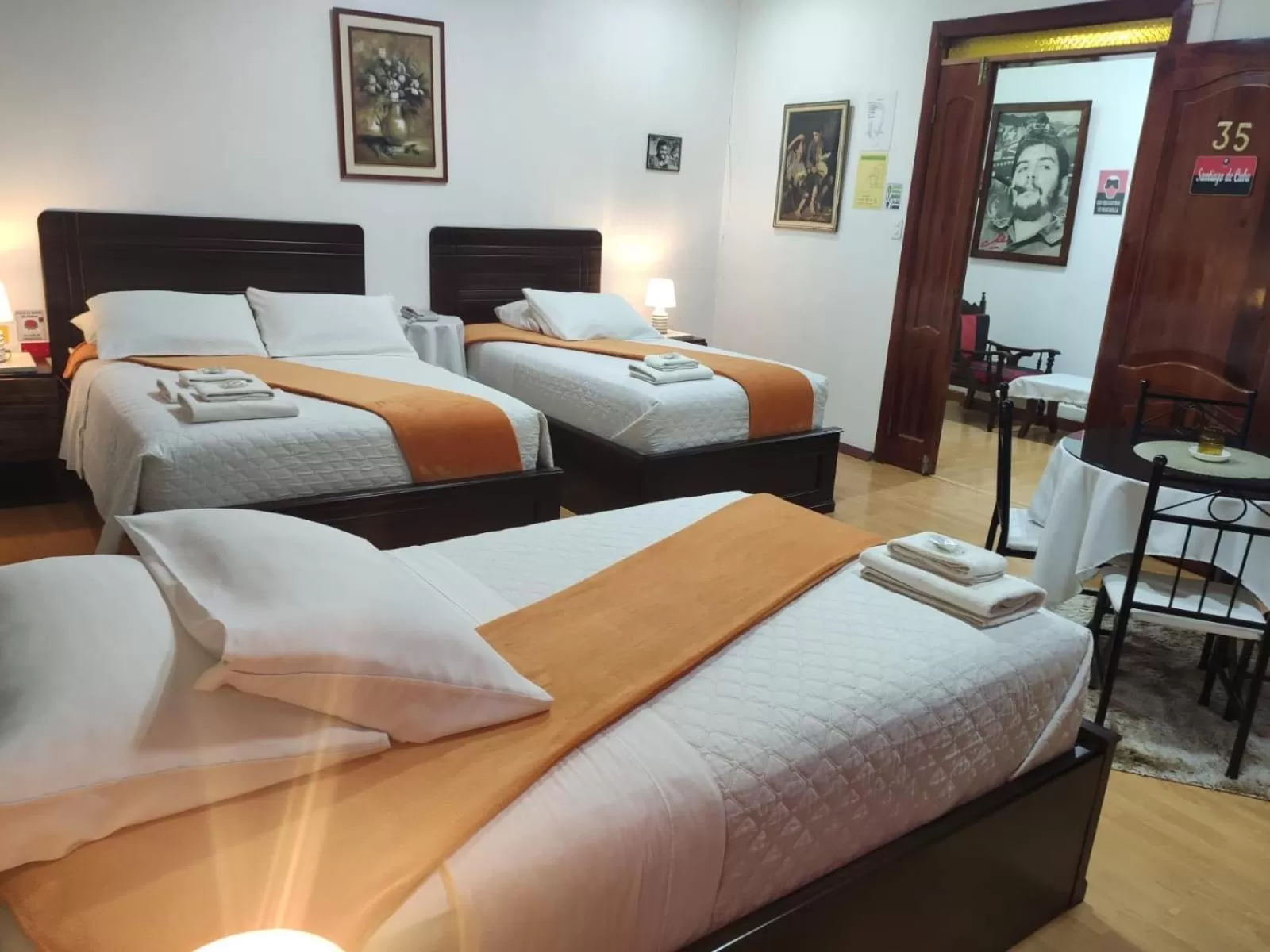 Bed in Hotel el Che No apto para corruptos