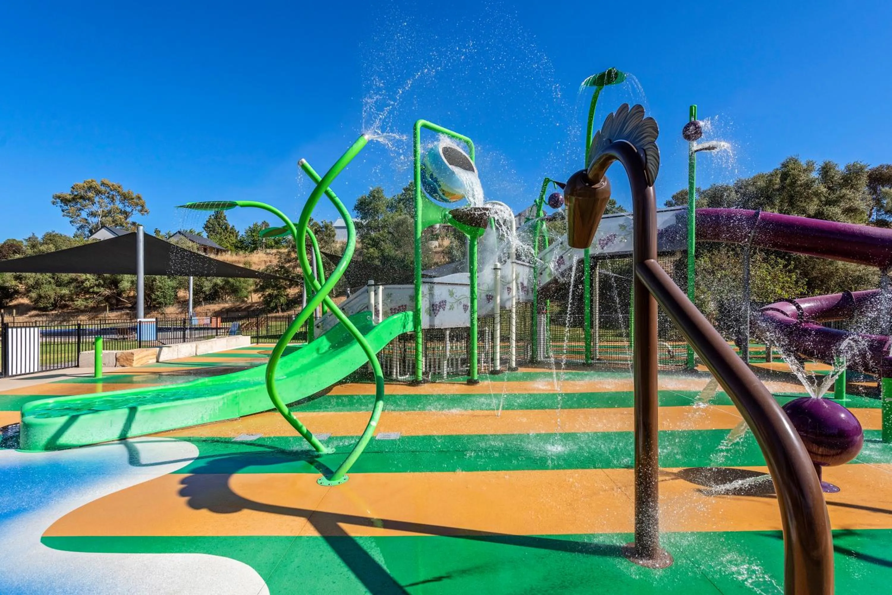 Aqua park in Discovery Parks - Barossa Valley