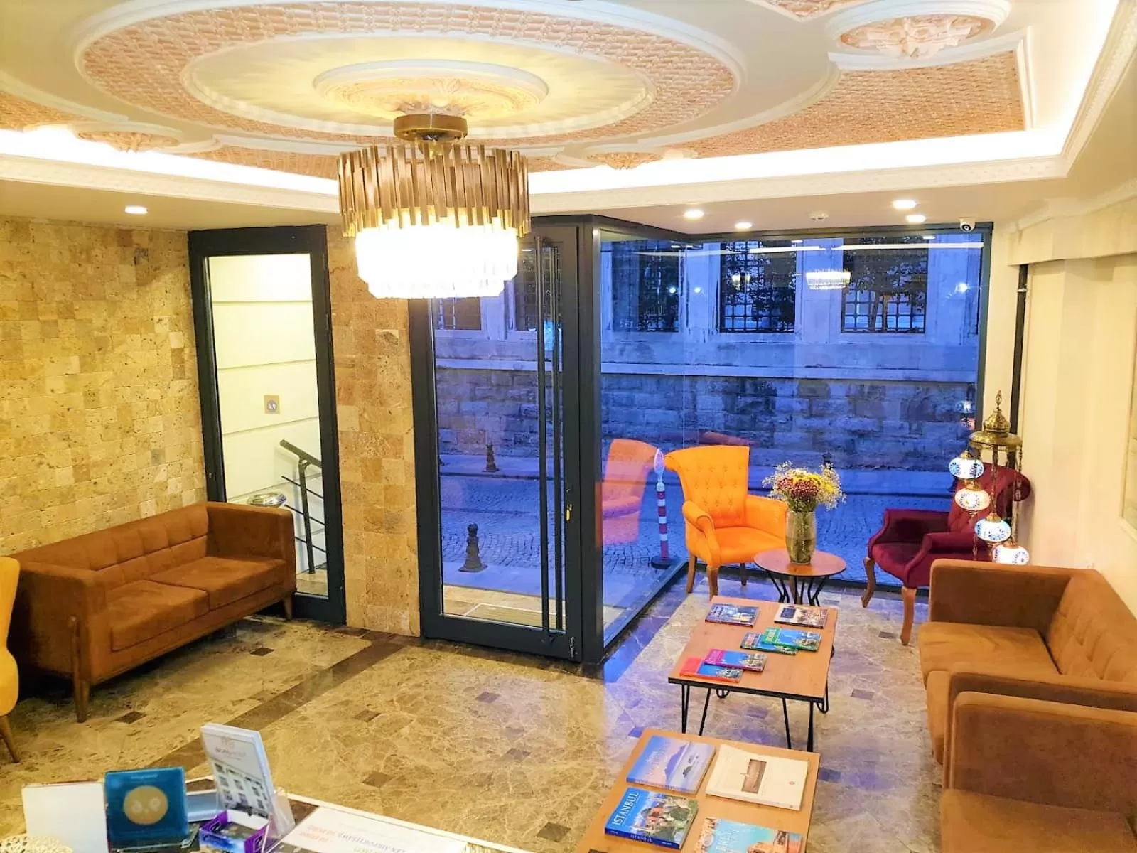 Lobby or reception in Boss Hotel Sultanahmet