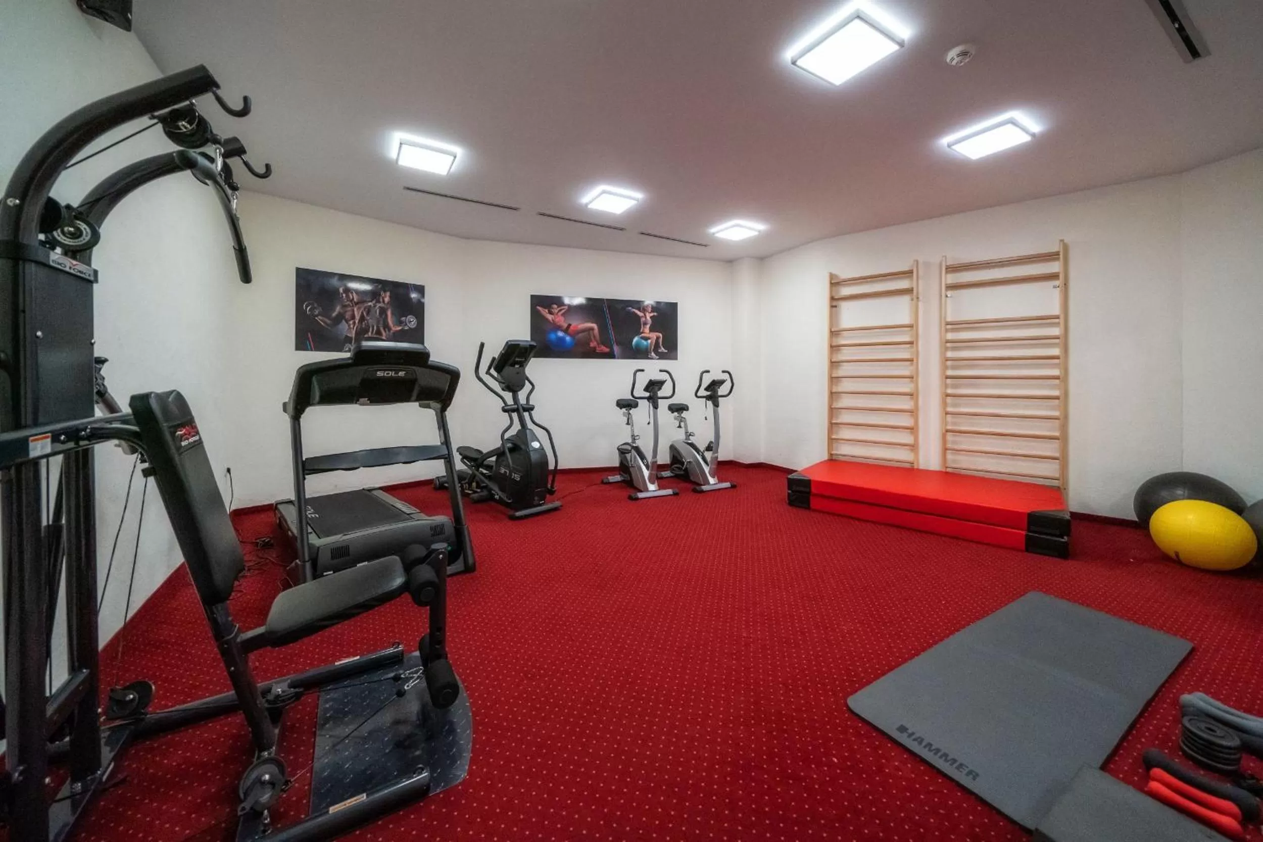 Fitness centre/facilities in Hotel Tatra