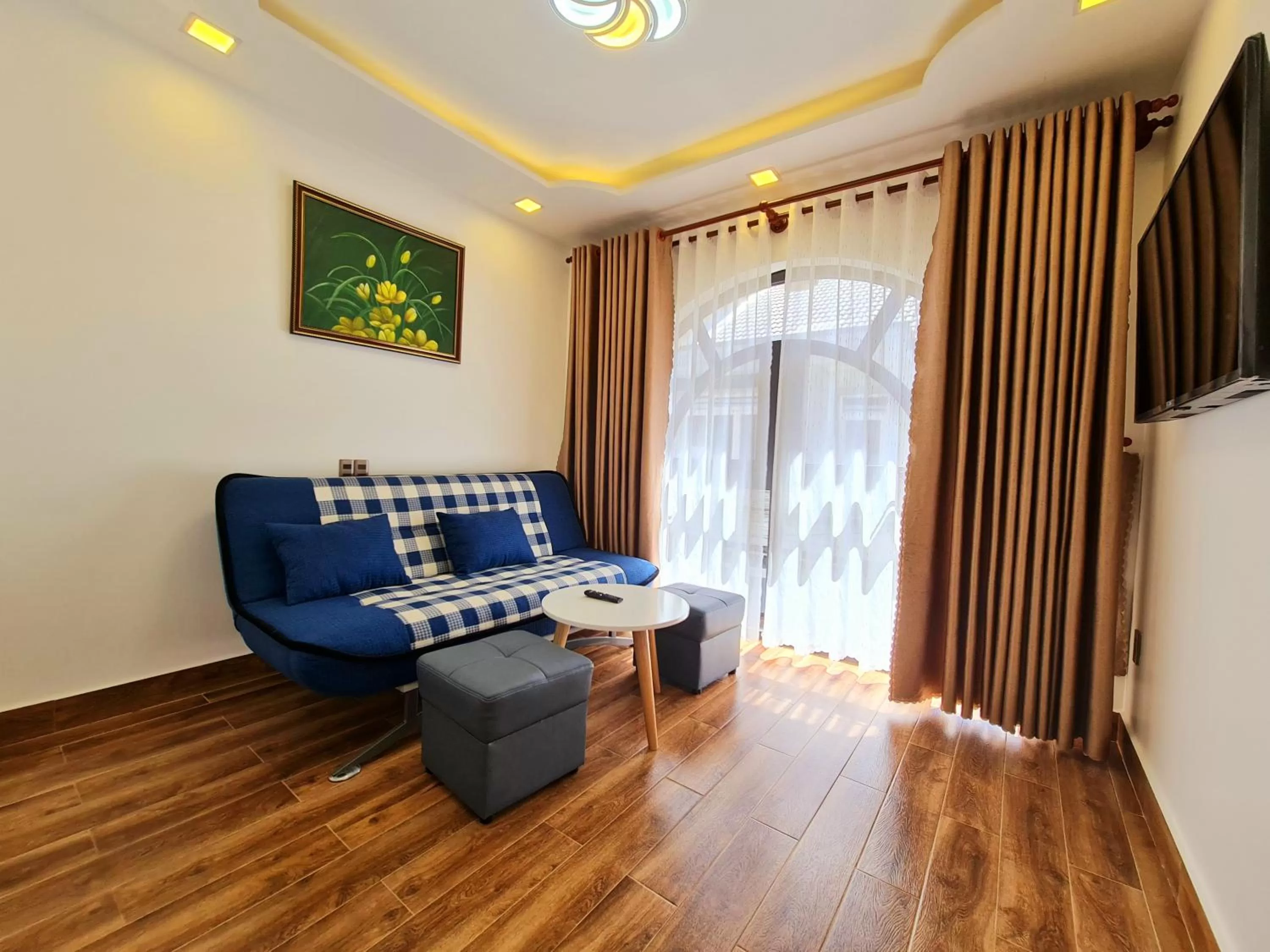 Living room in La Fleur Premium Central Apartment Hotel