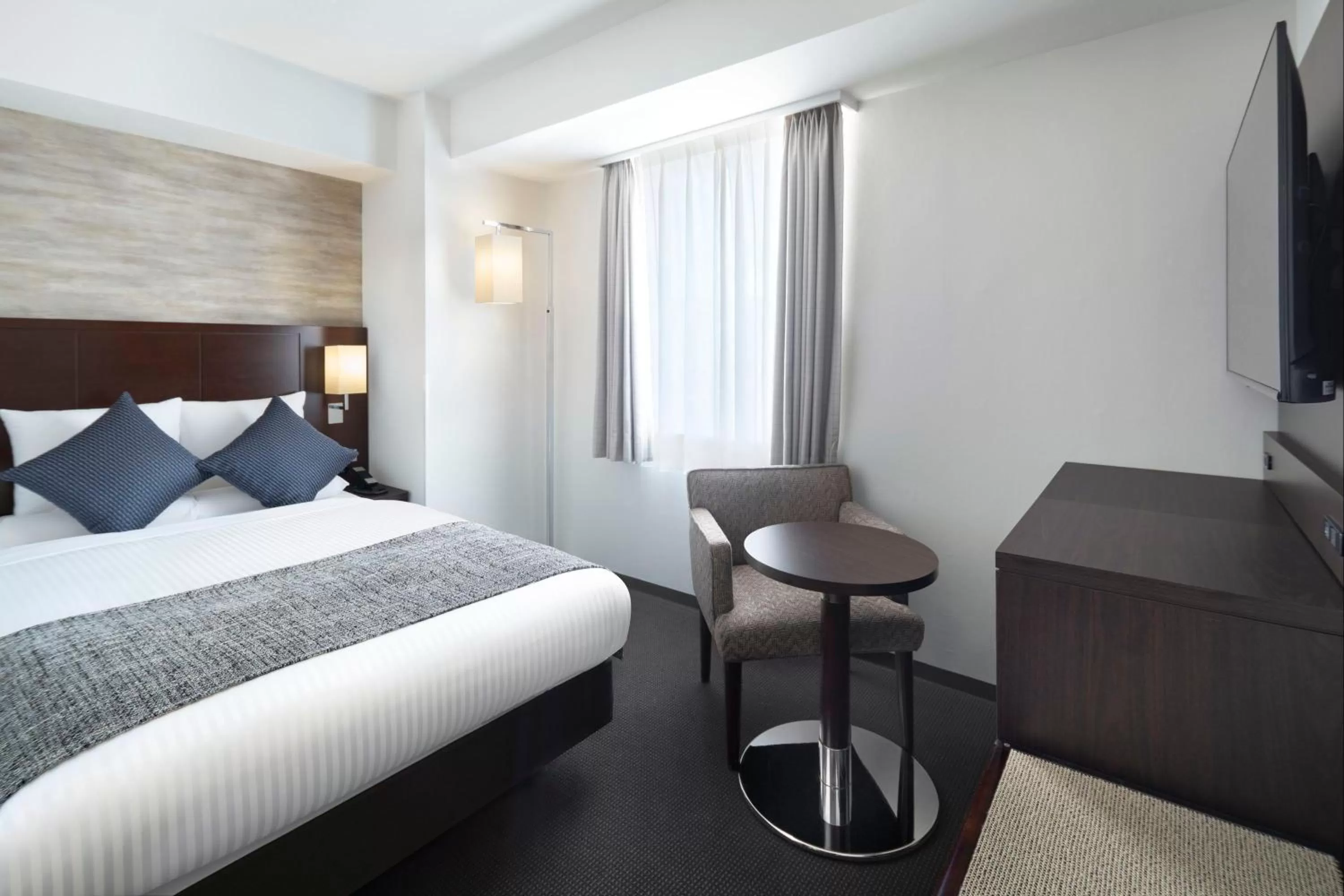 Photo of the whole room, Bed in ART HOTEL Nippori Lungwood