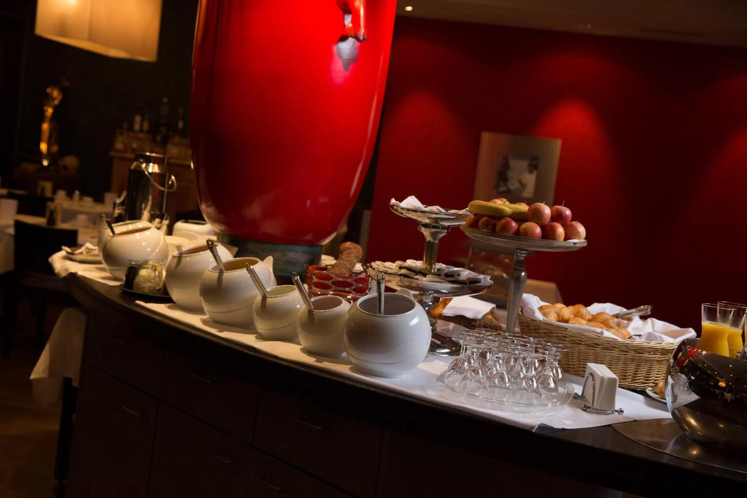 Buffet breakfast in Hotel Belair