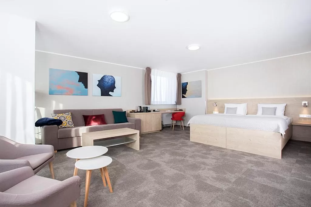 Photo of the whole room, Bed in Hotel reSTART Superior