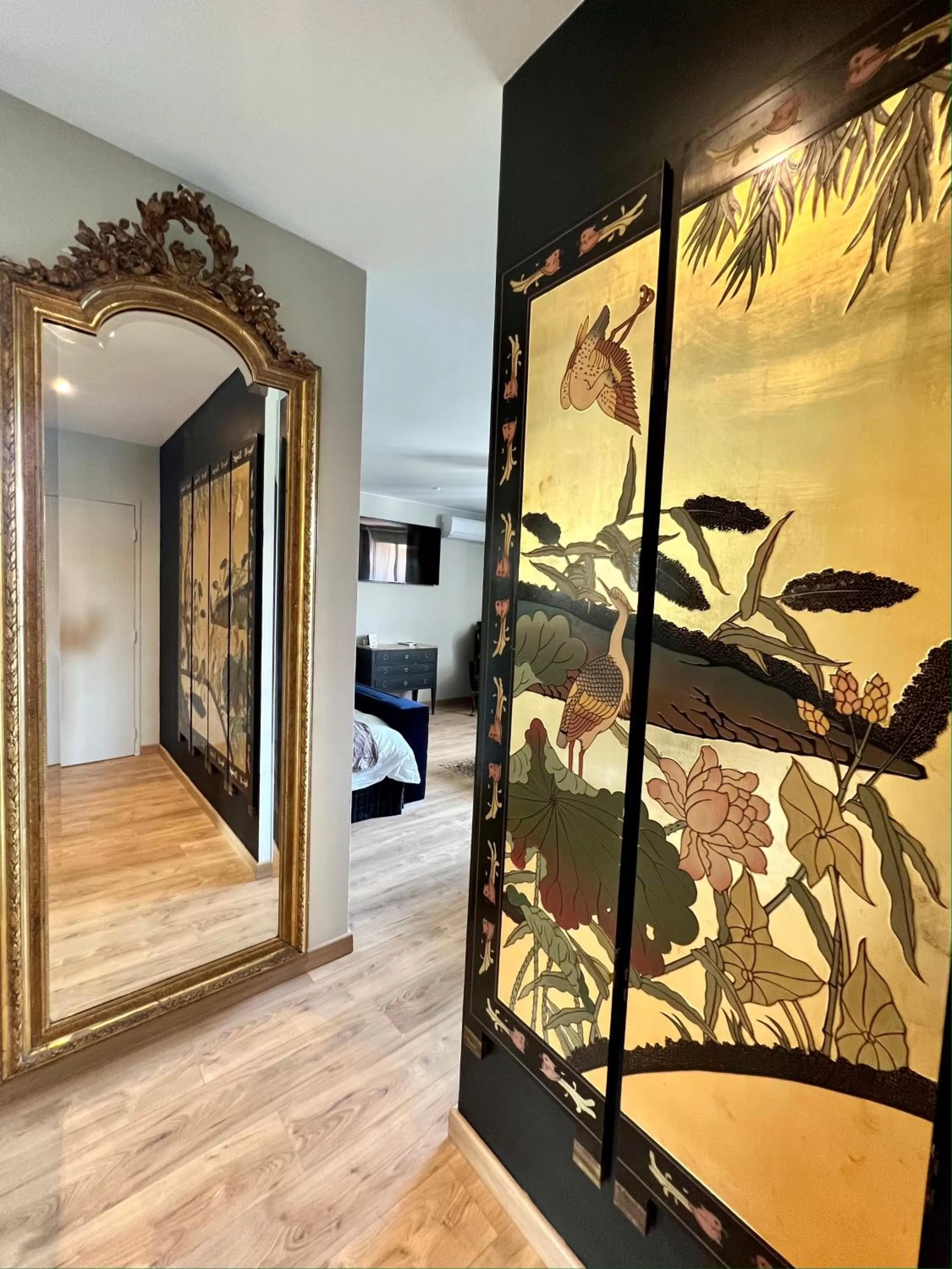 Decorative detail in Villa Pauline