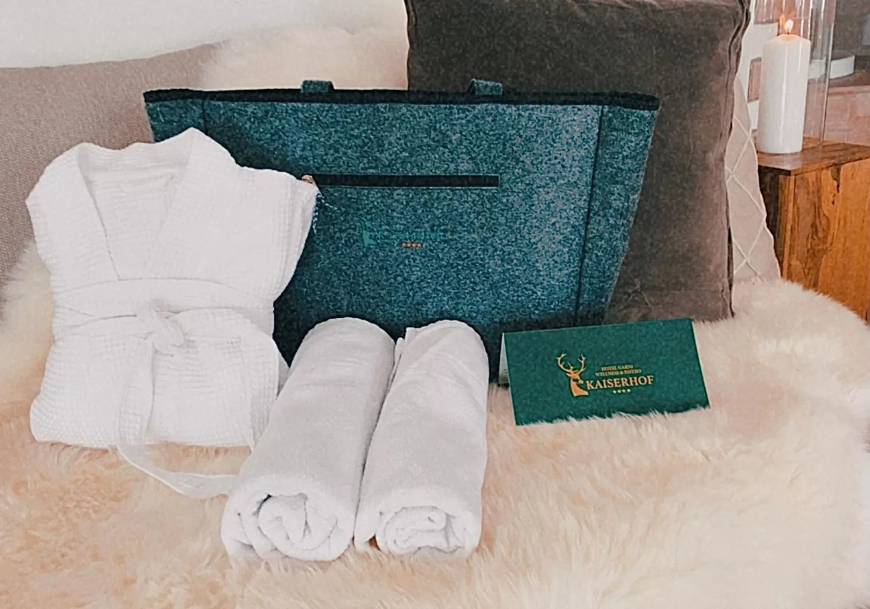 Spa and wellness centre/facilities, Bed in Vitalhotel Kaiserhof