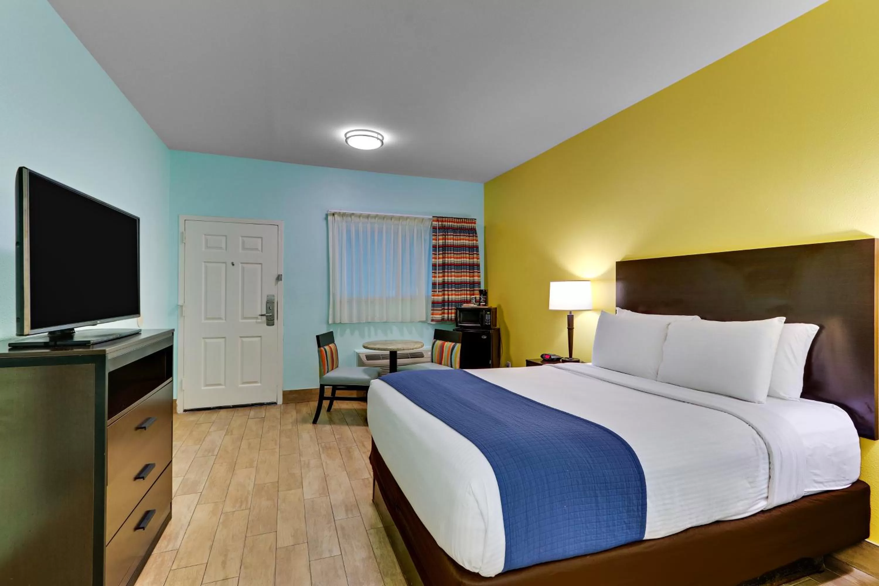 Bed in Island Hotel Port Aransas