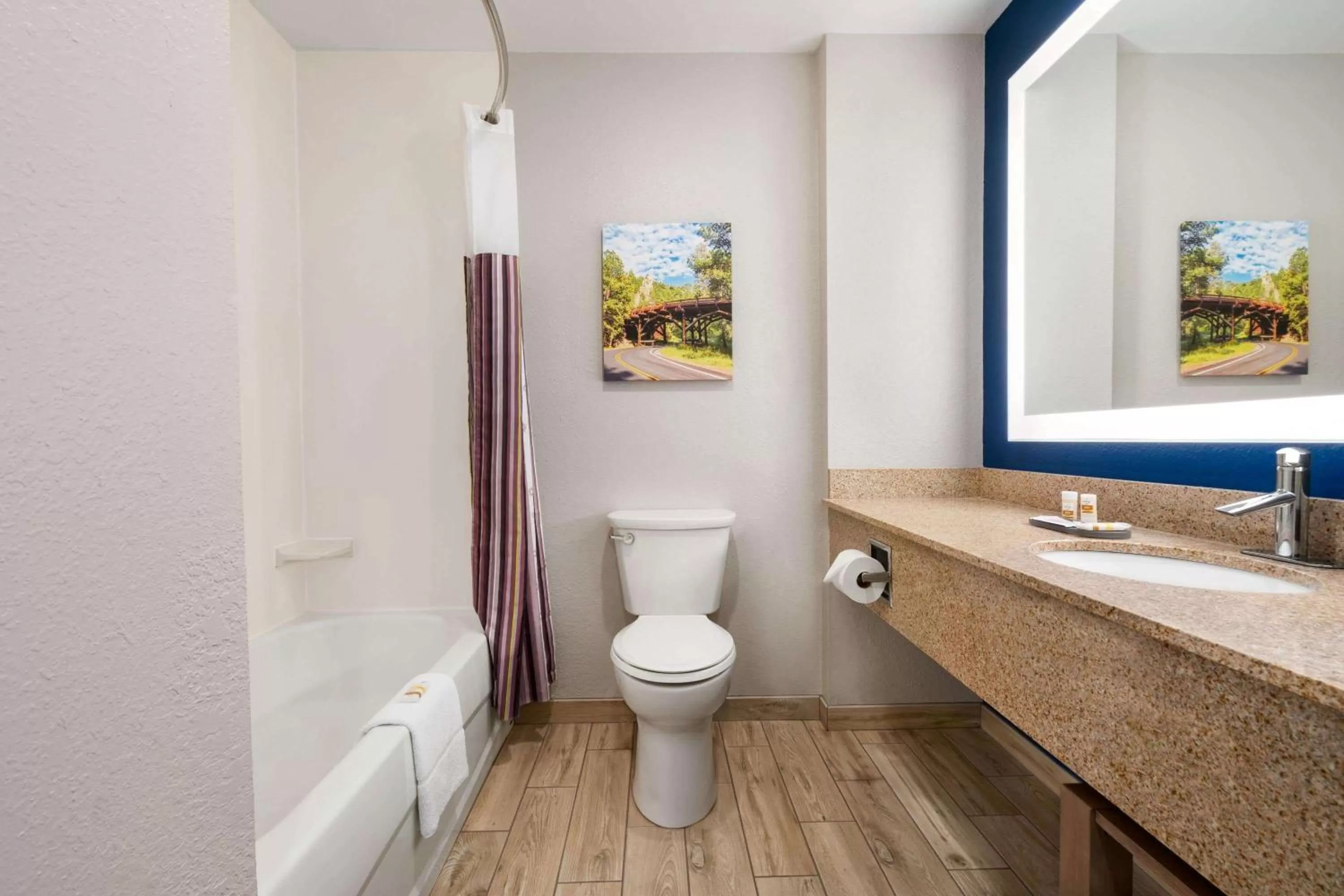 Bathroom in La Quinta Inn and Suites by Wyndham at WaTiki Waterpark