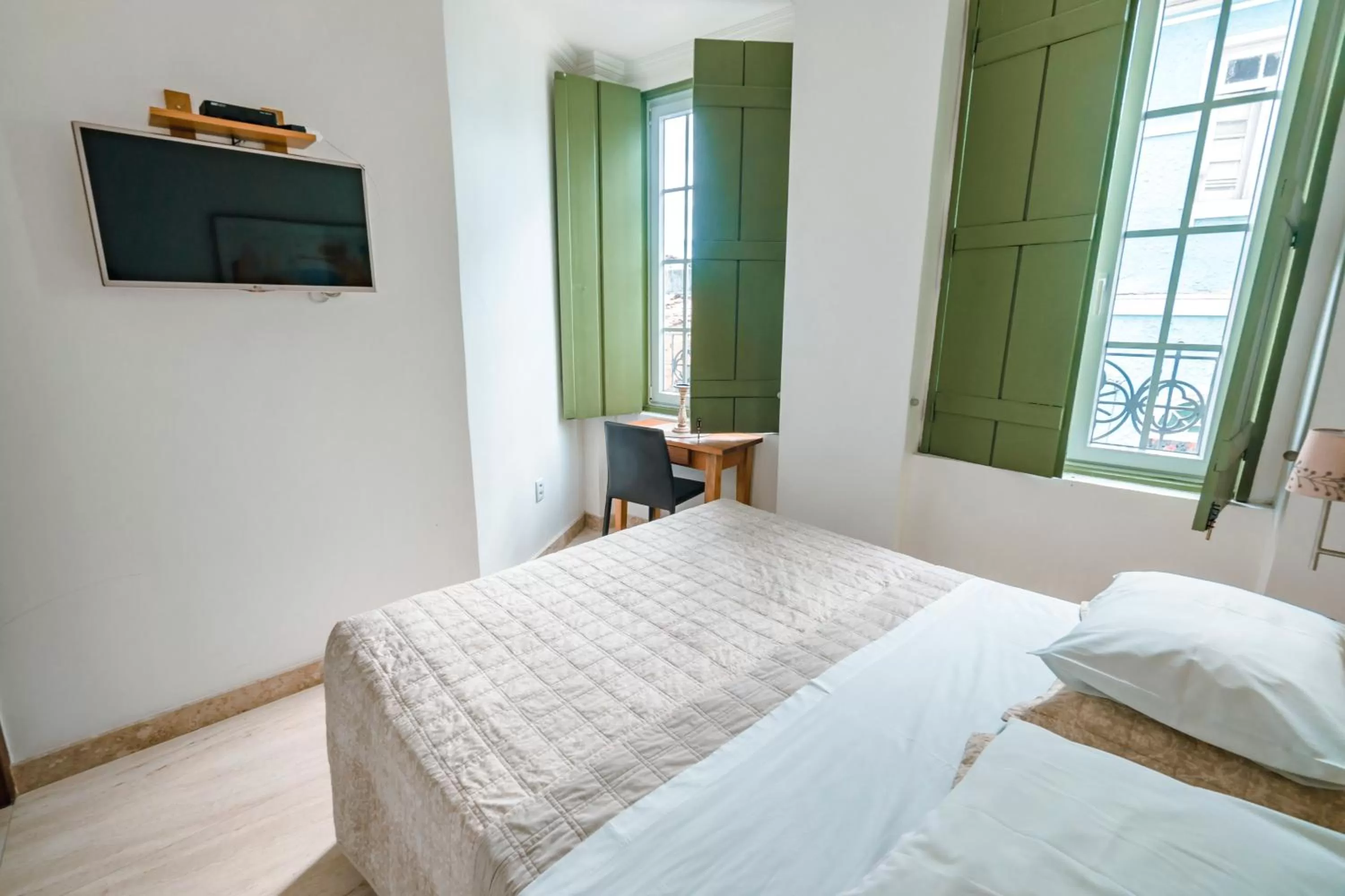 Bed in Pousada Bahia Pelô