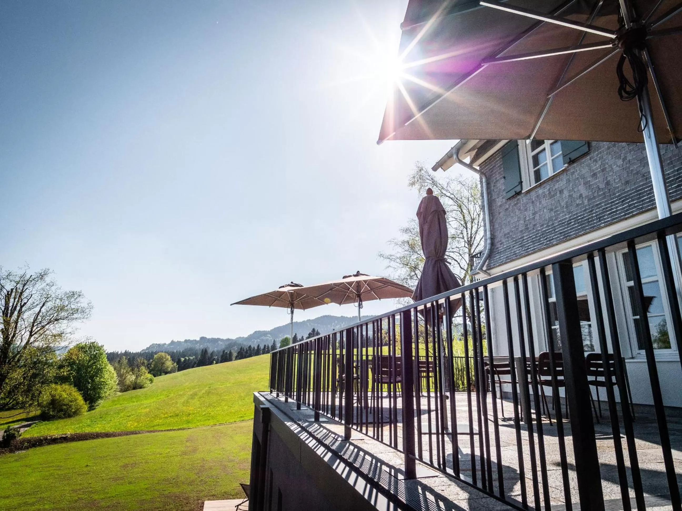 Balcony/Terrace in Alpenloge Design Hotel