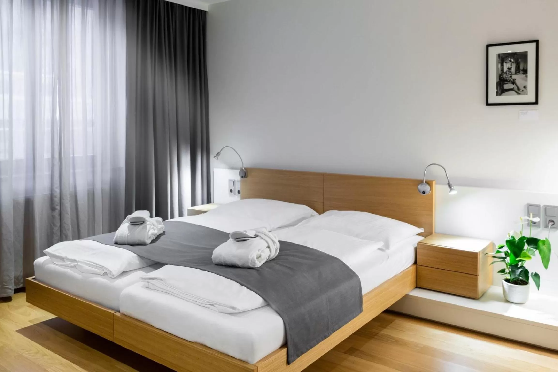 Bed in Hotel Schloss Hernstein