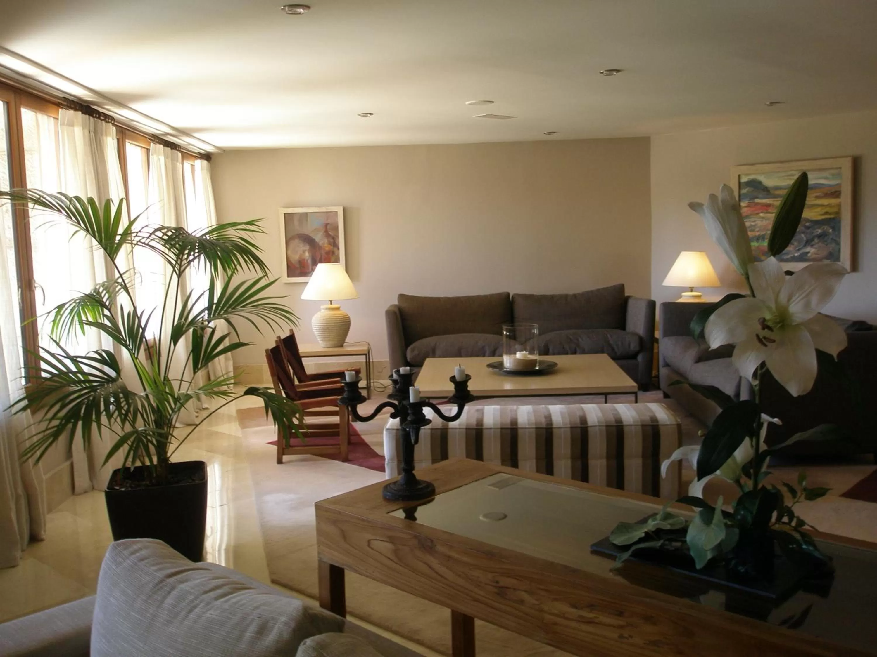 Communal lounge/ TV room in Parador de Puebla de Sanabria