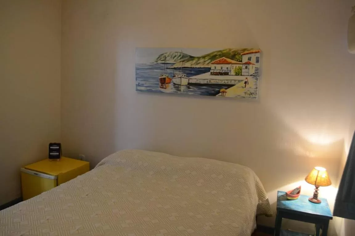 Bed in Pousada L'escale