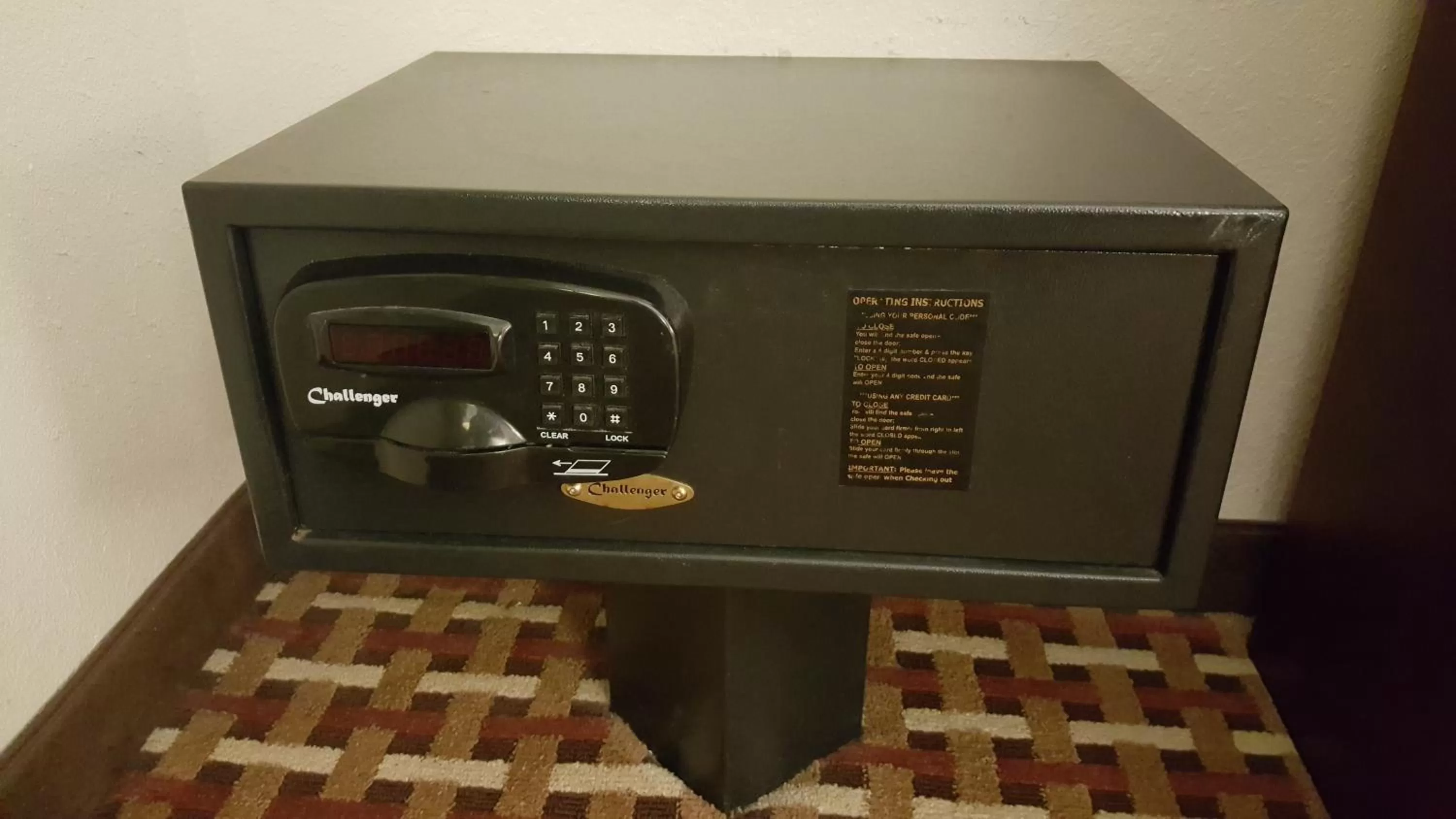 safe in Super 8 by Wyndham Harlingen TX