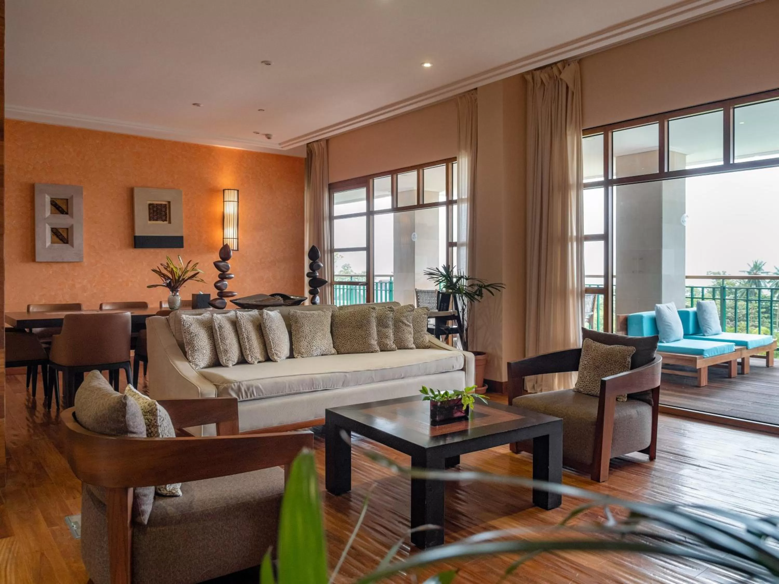 Balcony/Terrace in Savoy Seychelles Resort & Spa