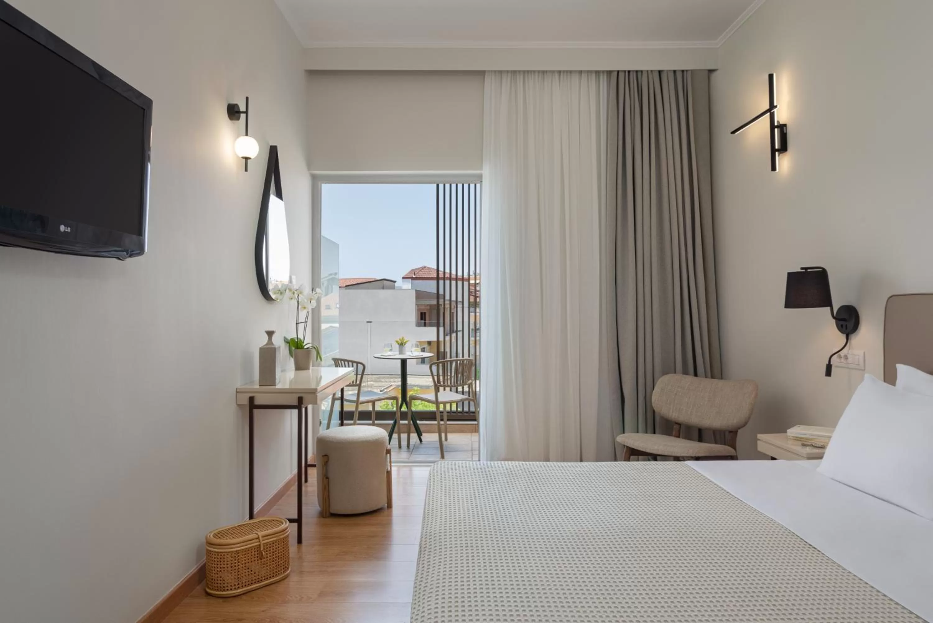 TV and multimedia, Bed in Preveza City Comfort Hotel