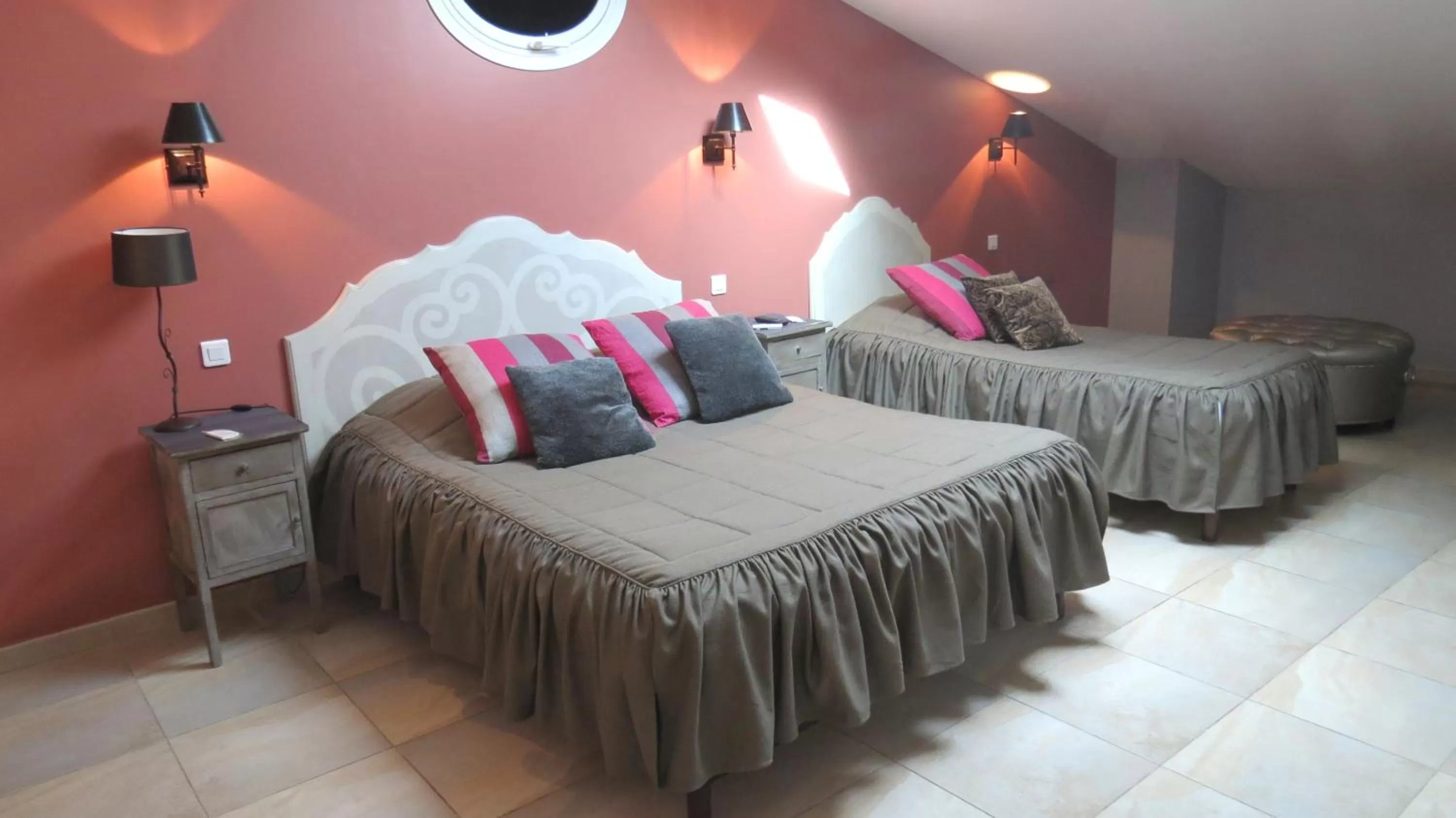 Bedroom, Bed in Le Mas du Lingousto