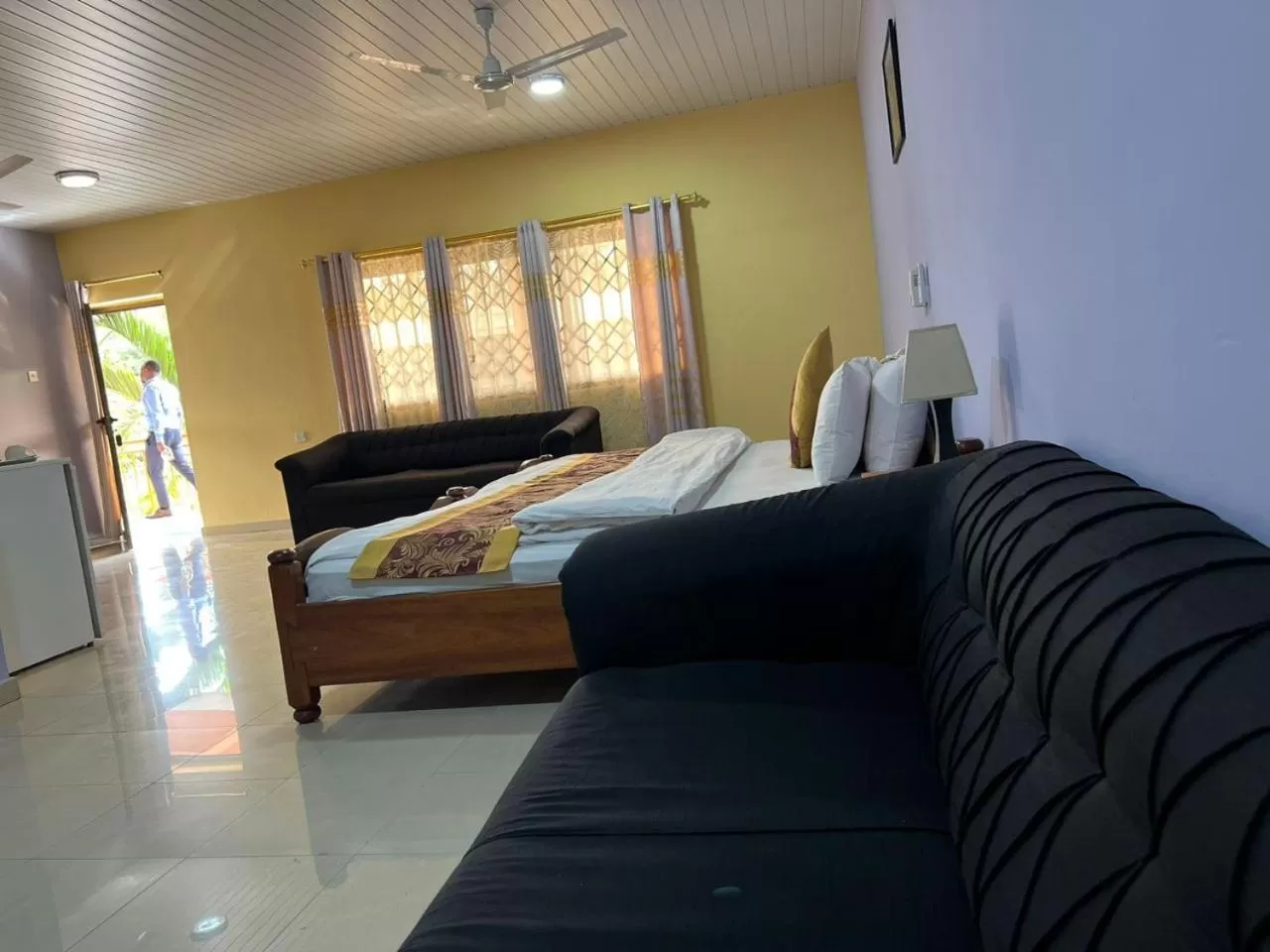 Photo of the whole room, Bed in Hans Cottage Botel