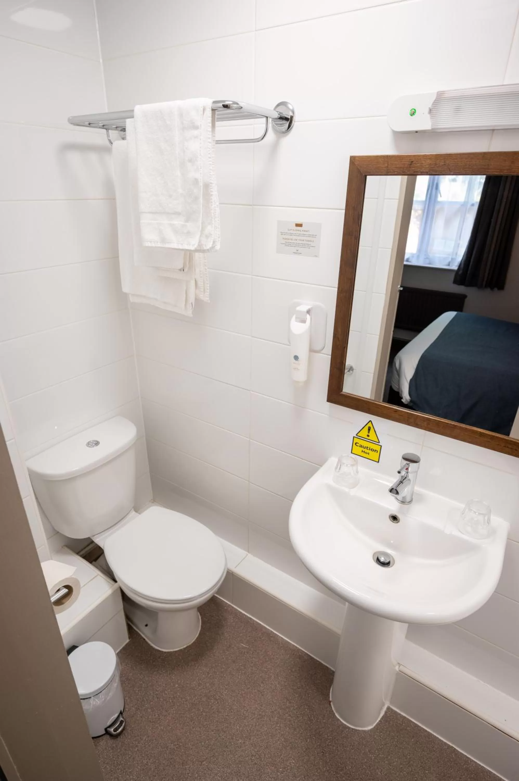 Bathroom in Cocked Hat by Greene King Inns