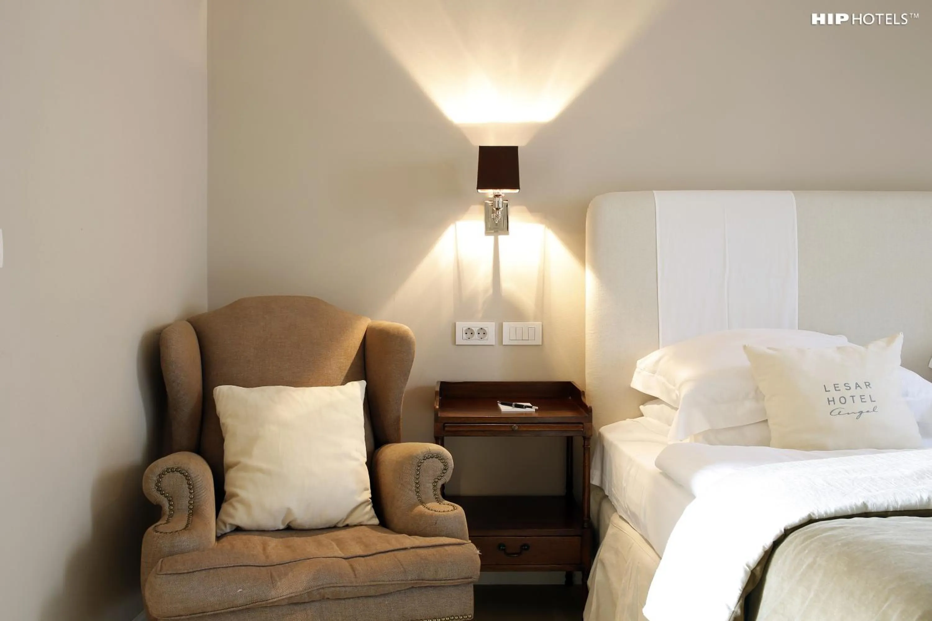 Bed in Lesar Hotel Angel - Member of Hip Hotels