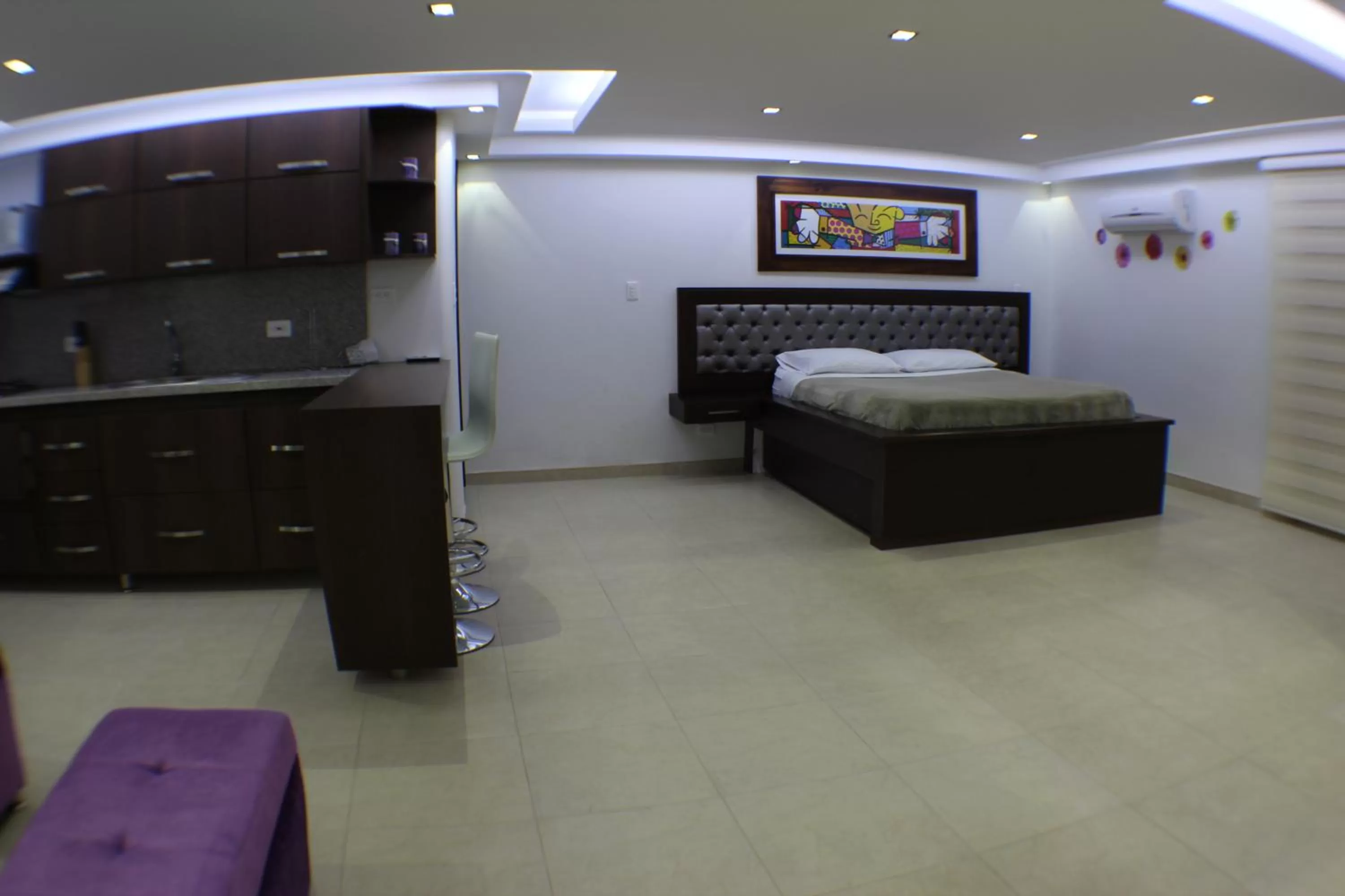 Photo of the whole room, Bed in Sky Club Eco Hotel