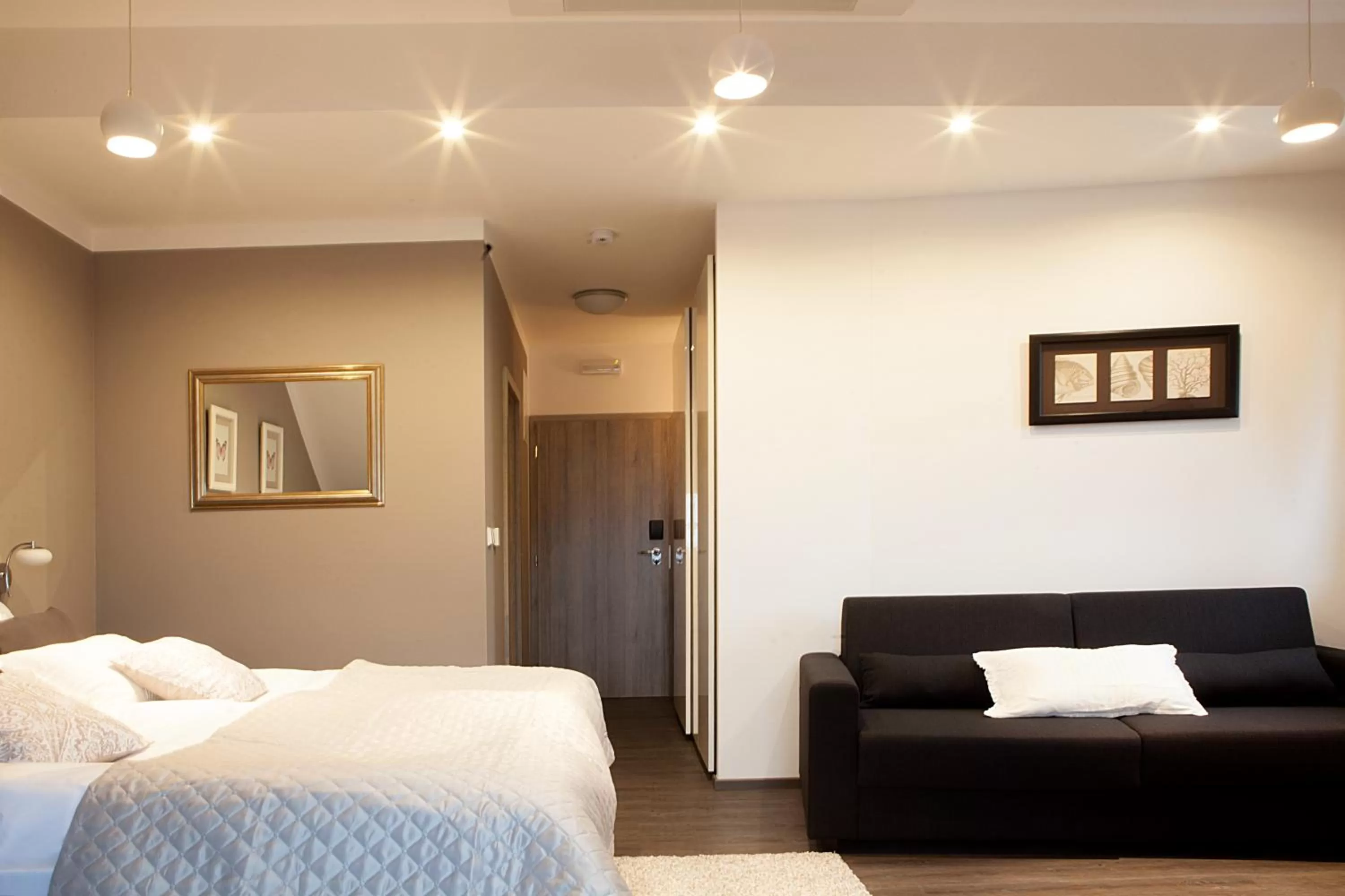 Bedroom, Bed in Hotel Koruna