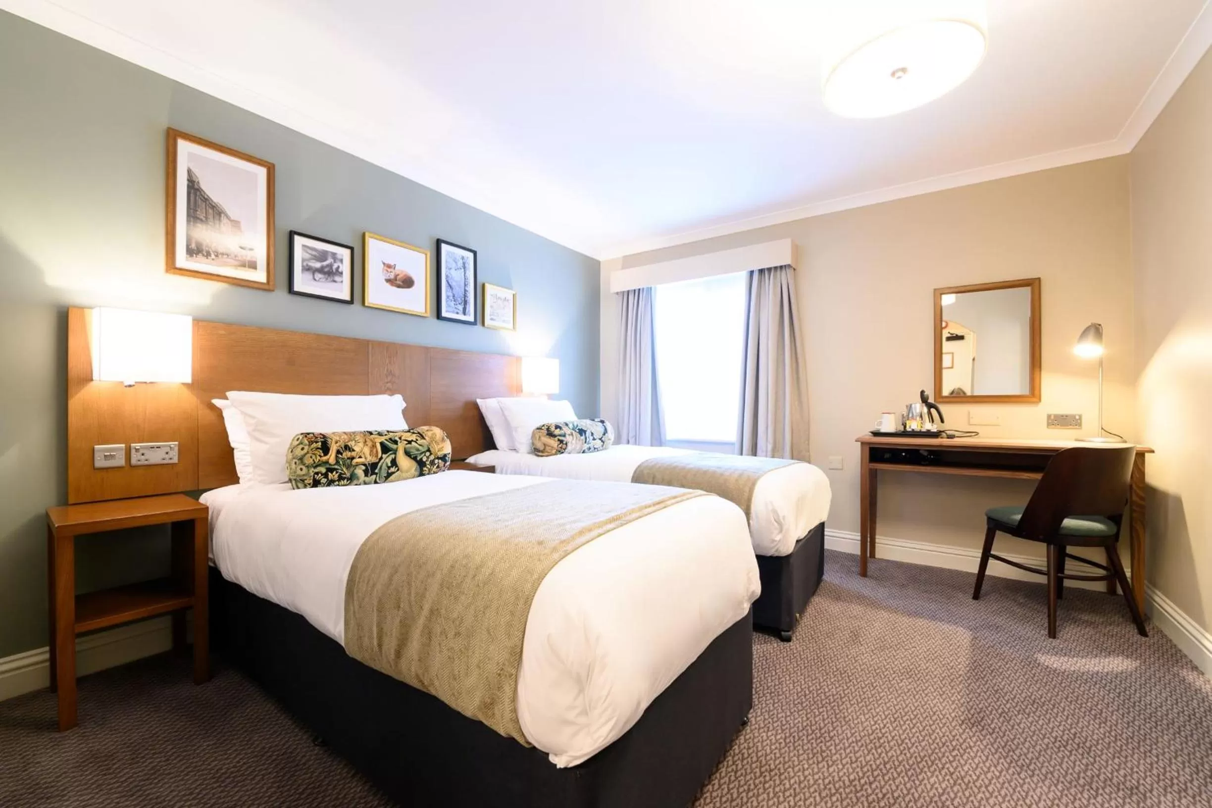 Bed in The St George and Dragon by Innkeeper's Collection