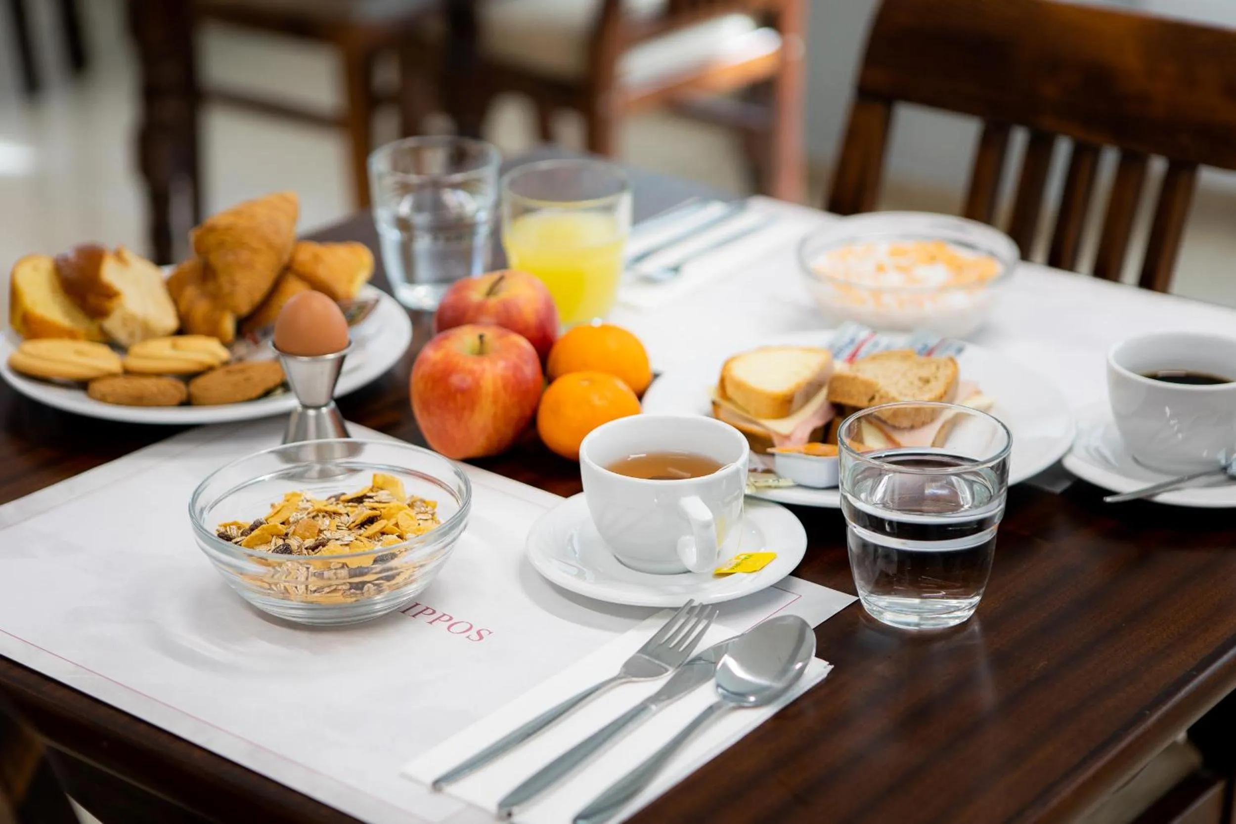 Breakfast in Hotel Philippos