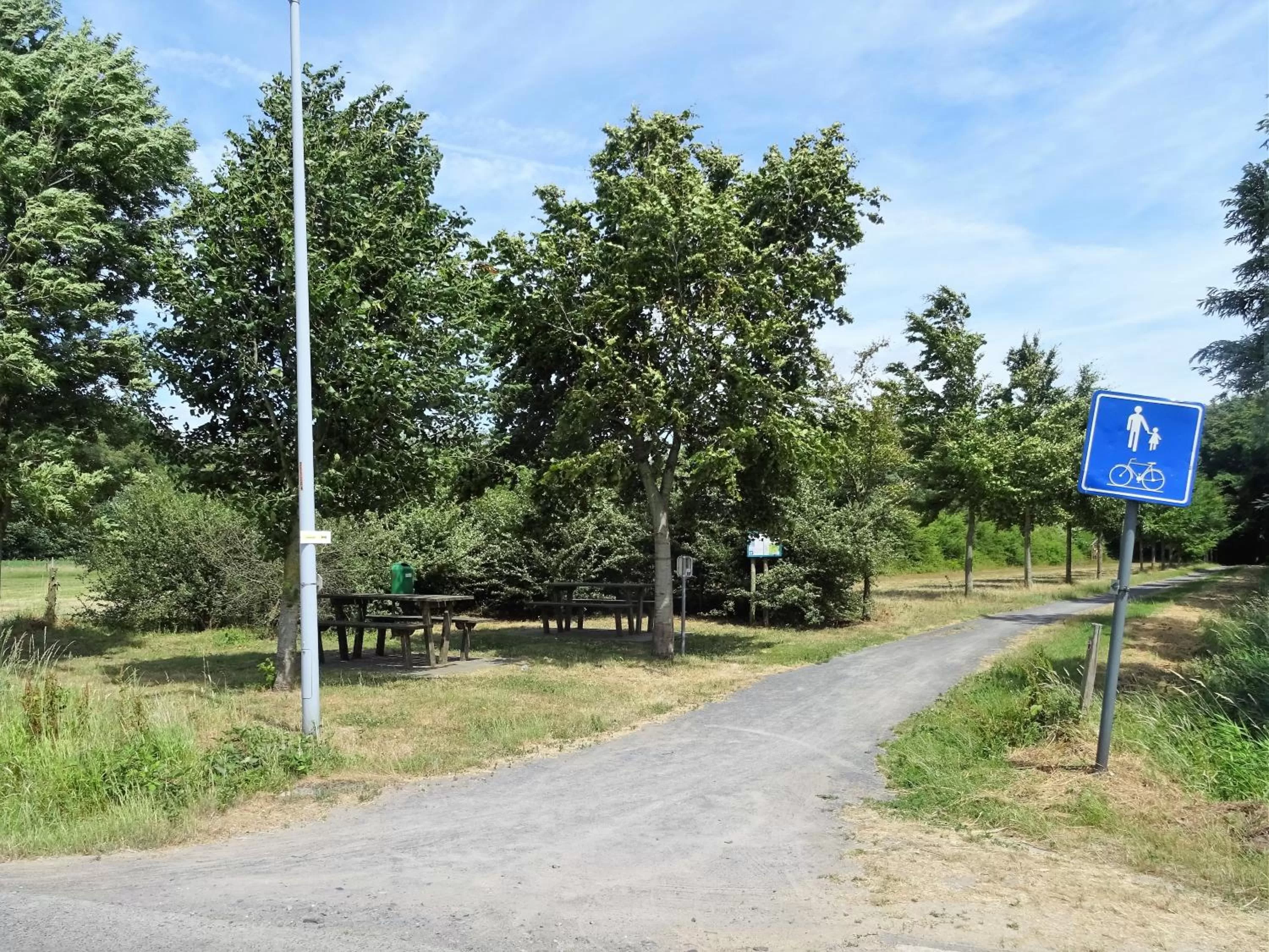Natural landscape in B&B De Passant