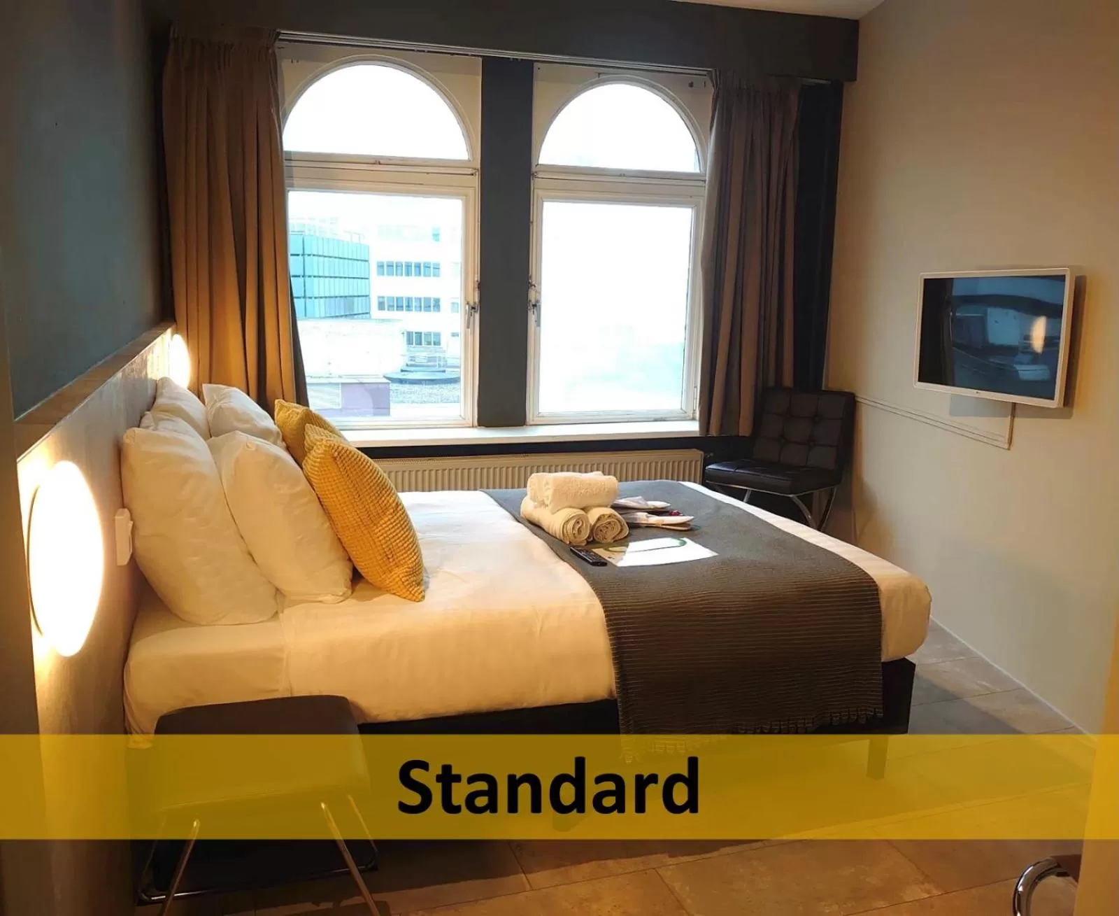 Bed in Grand Hotel Central