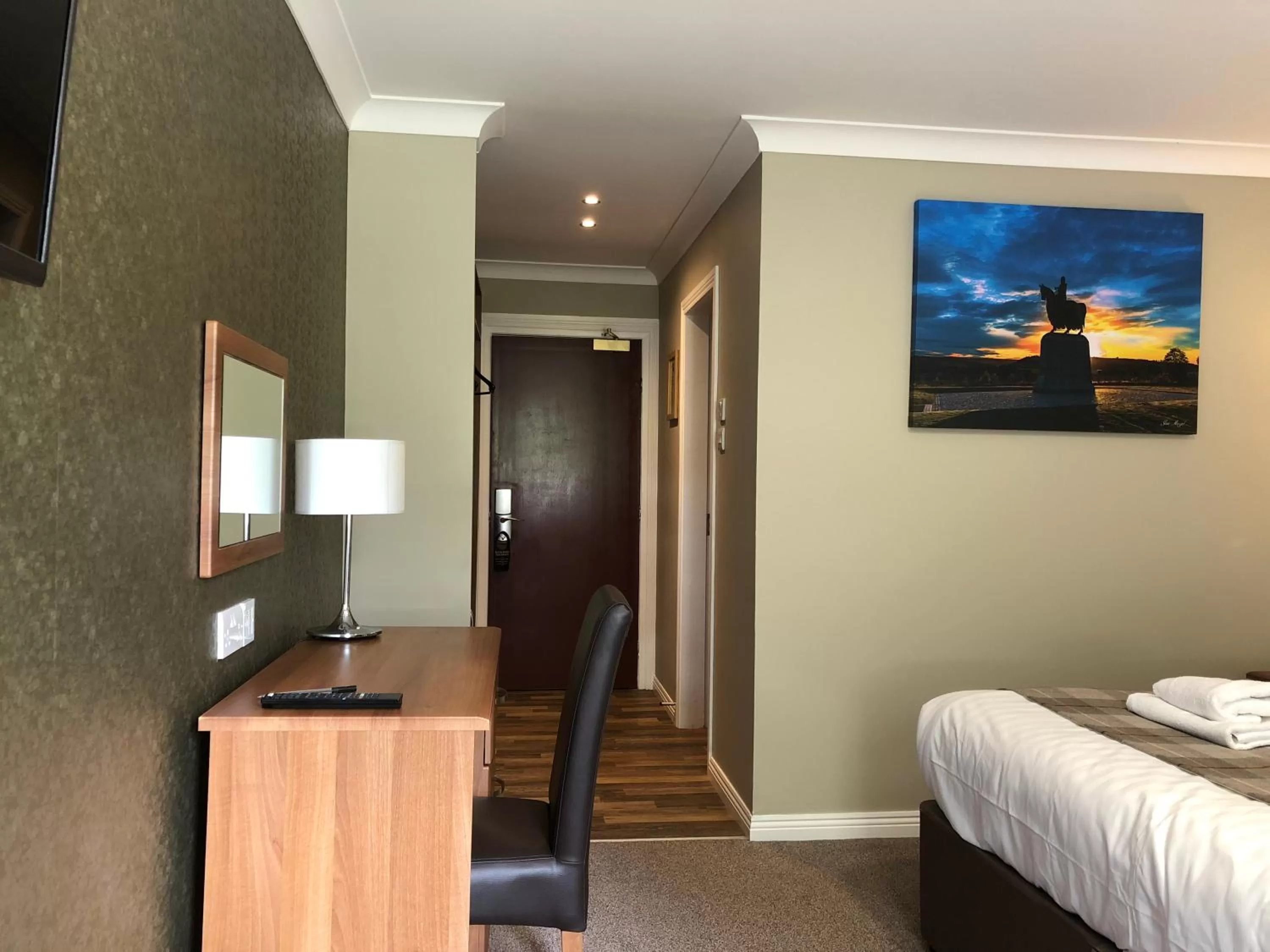 Bed in King Robert Hotel