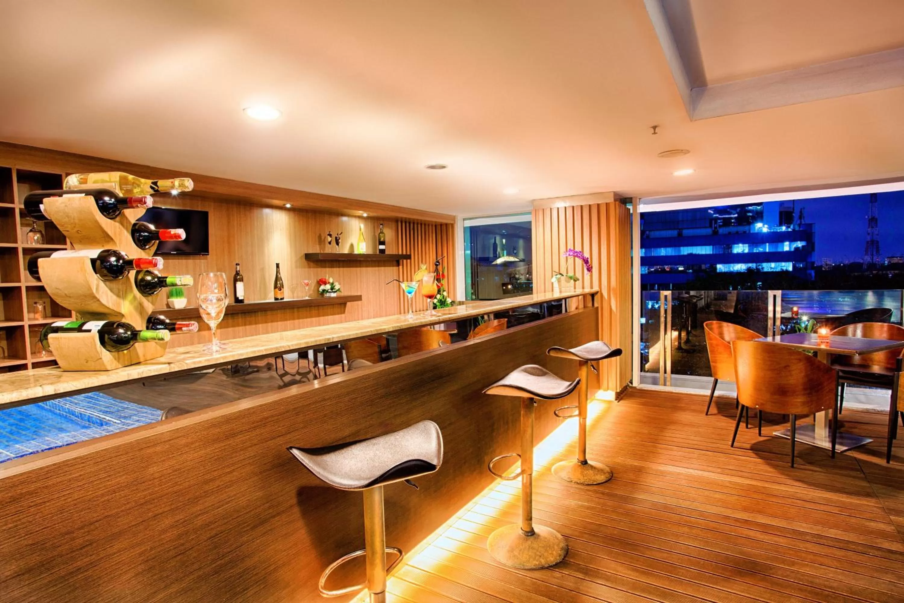 Lounge or bar in The Alana Surabaya