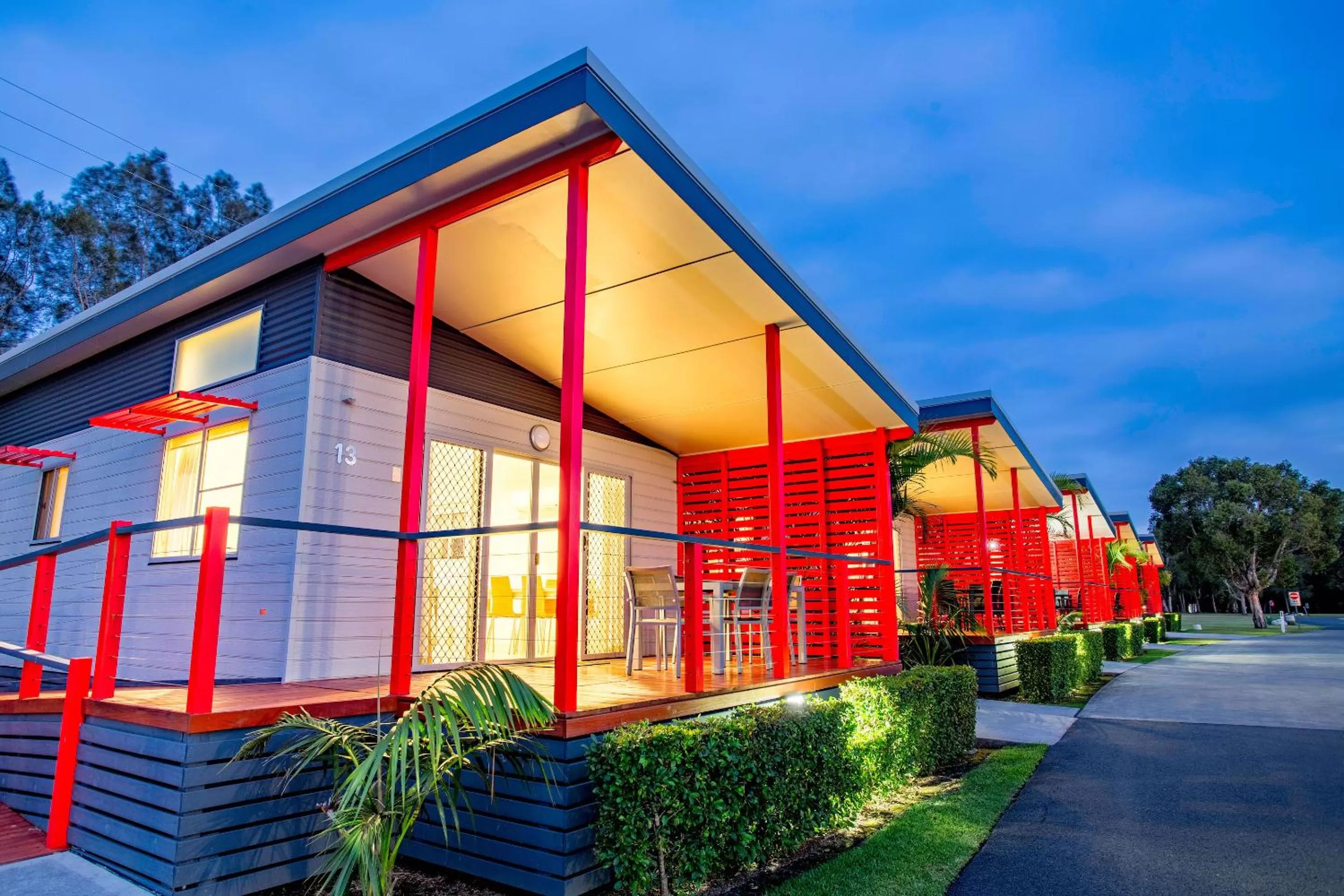 Poolside Villa (Accessible) in Lakeside Forster Holiday Park and Village