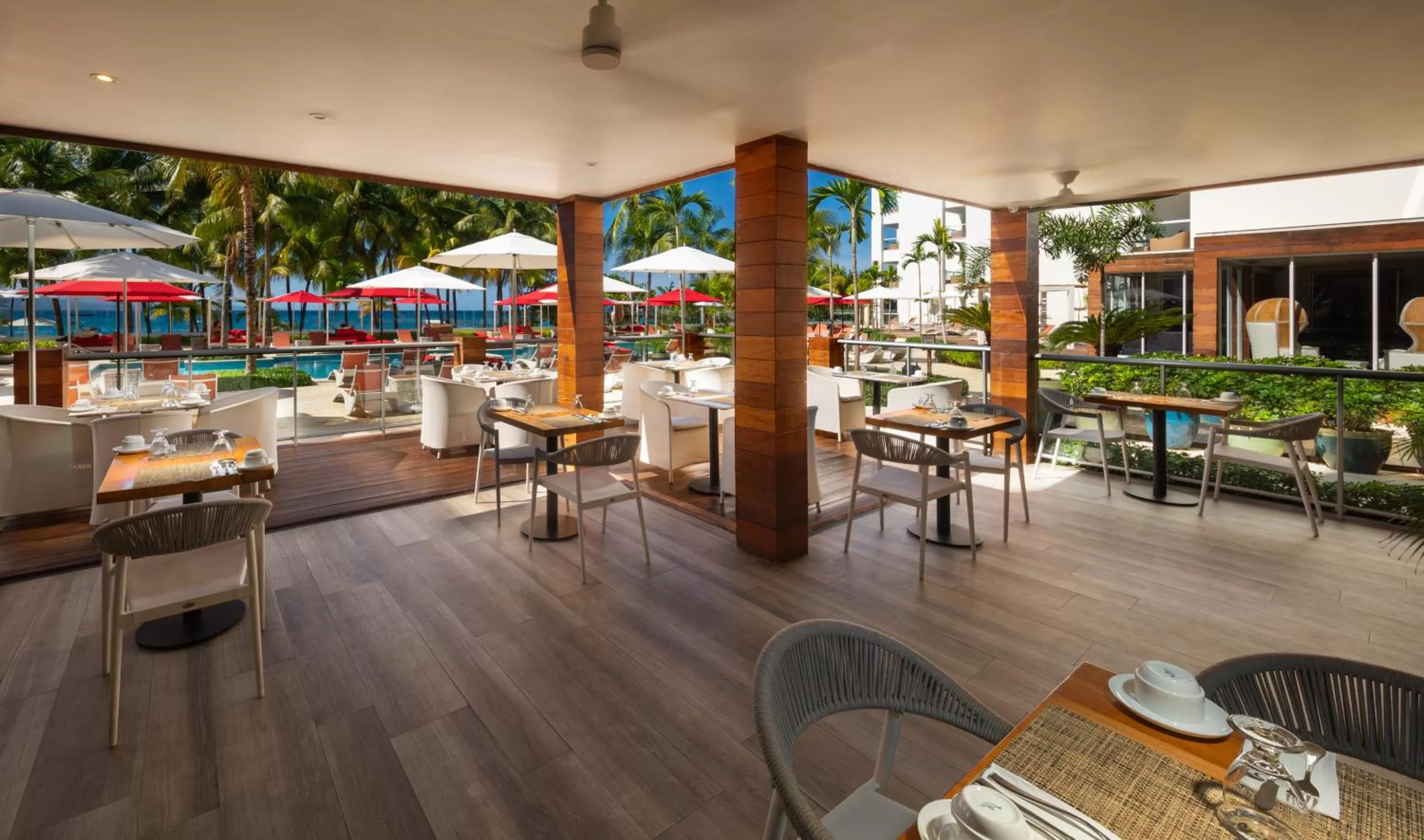 Patio in S Hotel Montego Bay - Luxury Boutique All-Inclusive Hotel