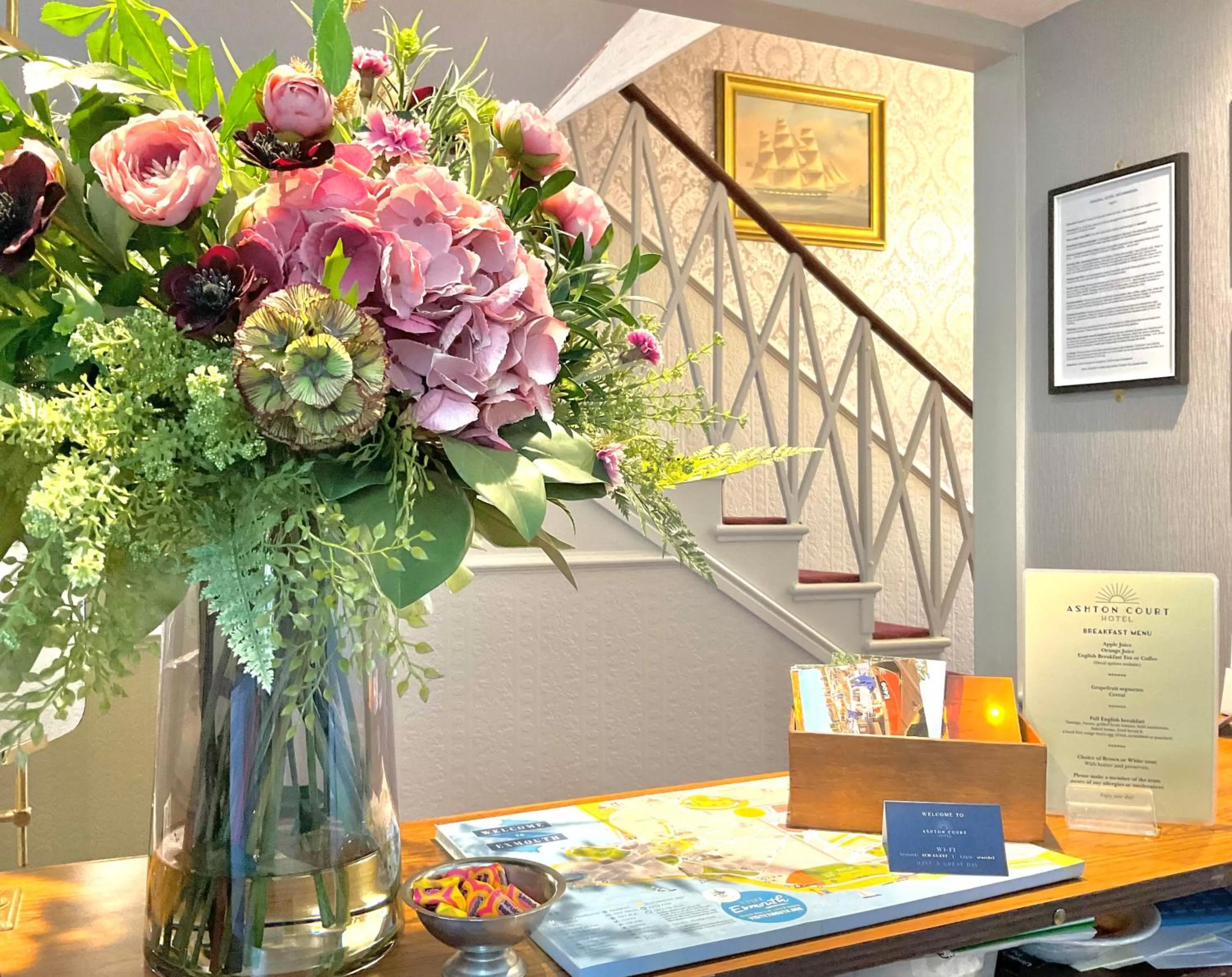 Lobby or reception in Ashton Court Hotel