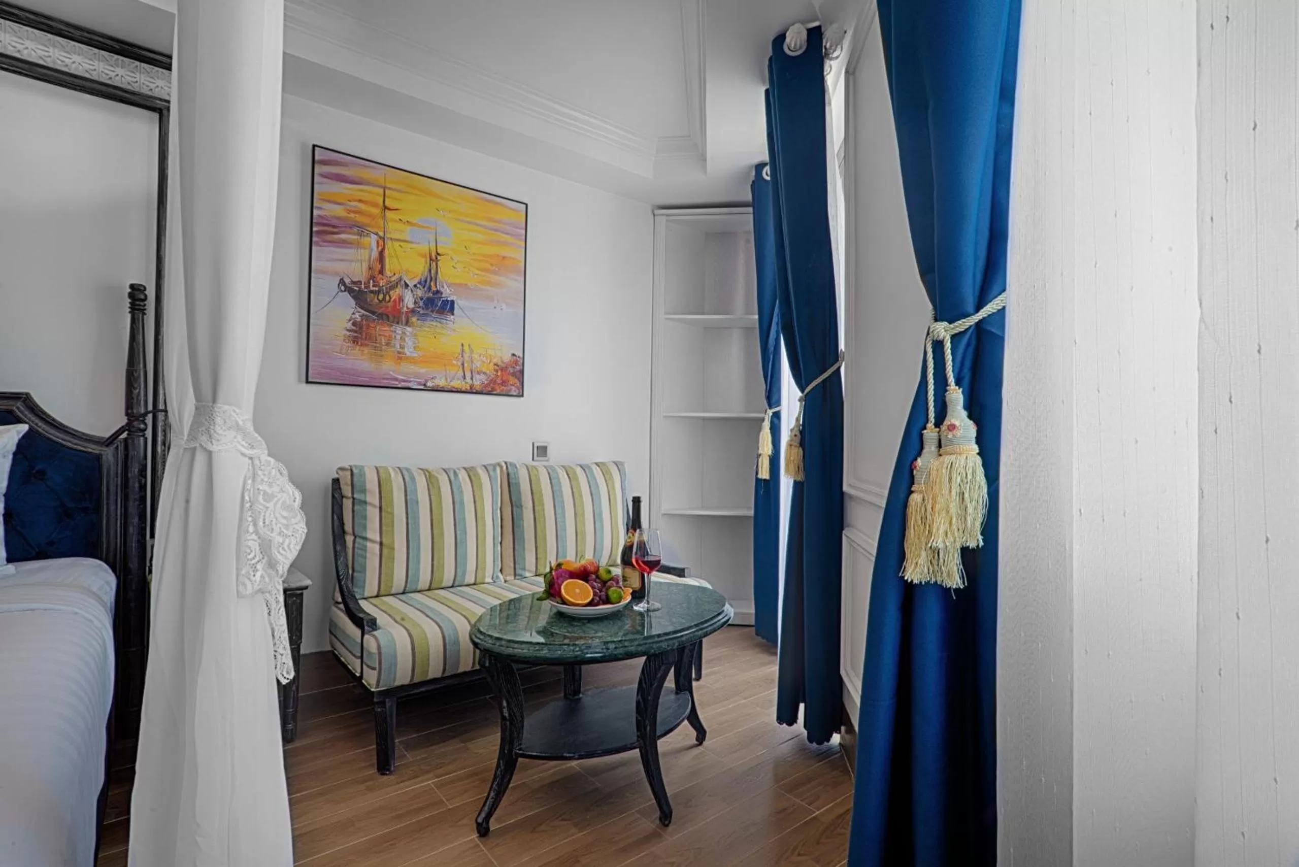 Seating area in Athena Hotel Quy Nhơn