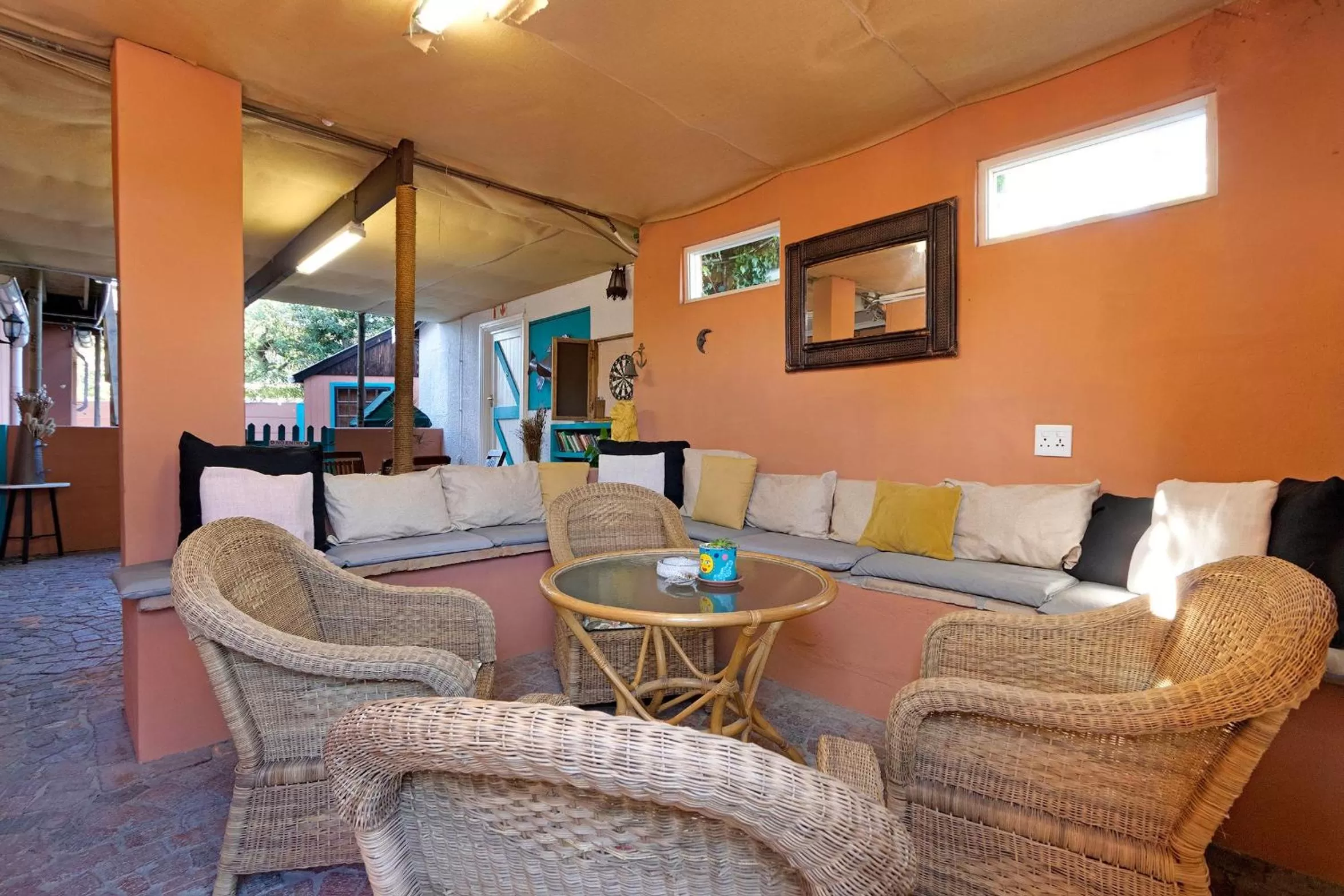 Seating area in The Bohemian Guesthouse