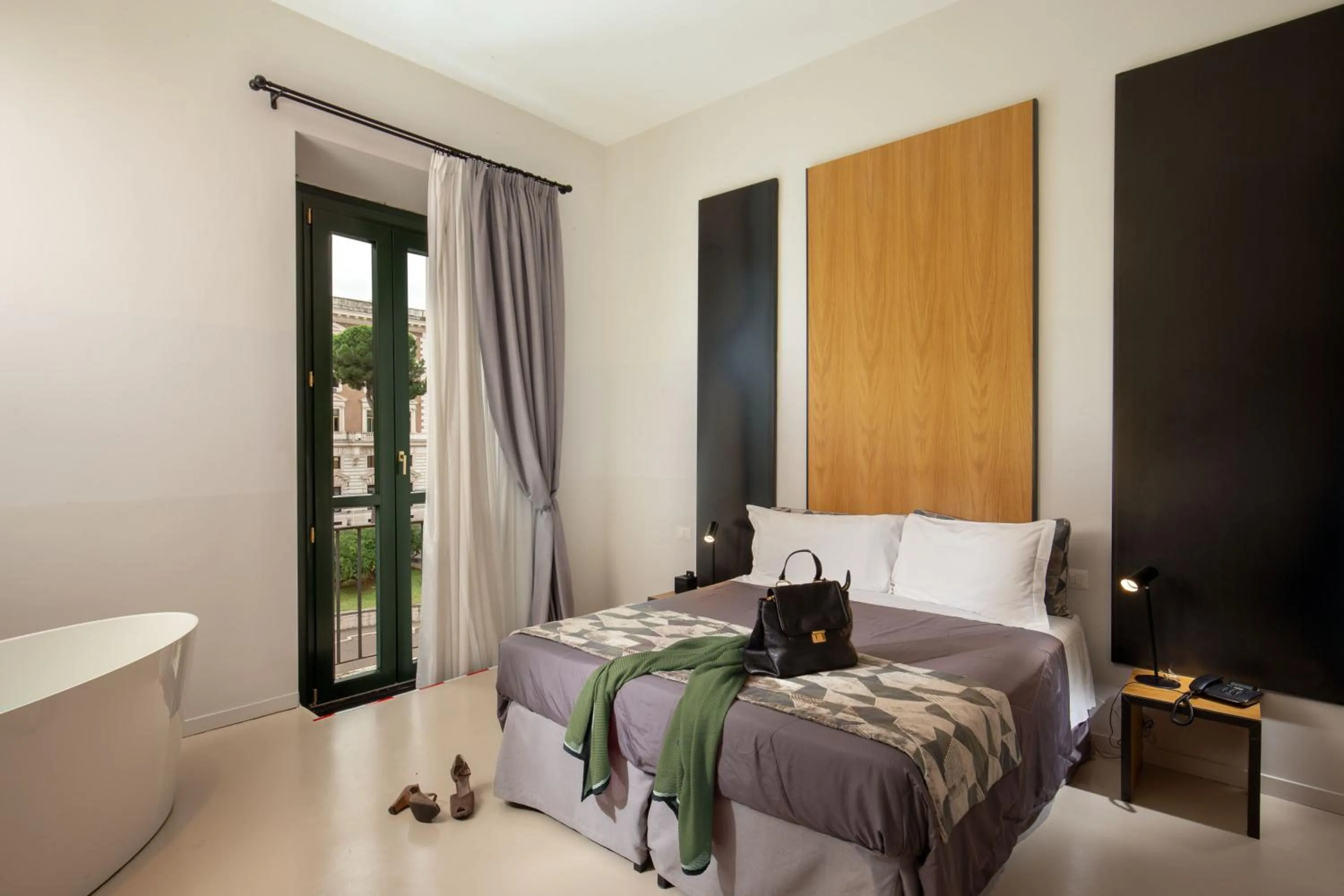 Photo of the whole room, Bed in Viminale View Hotel