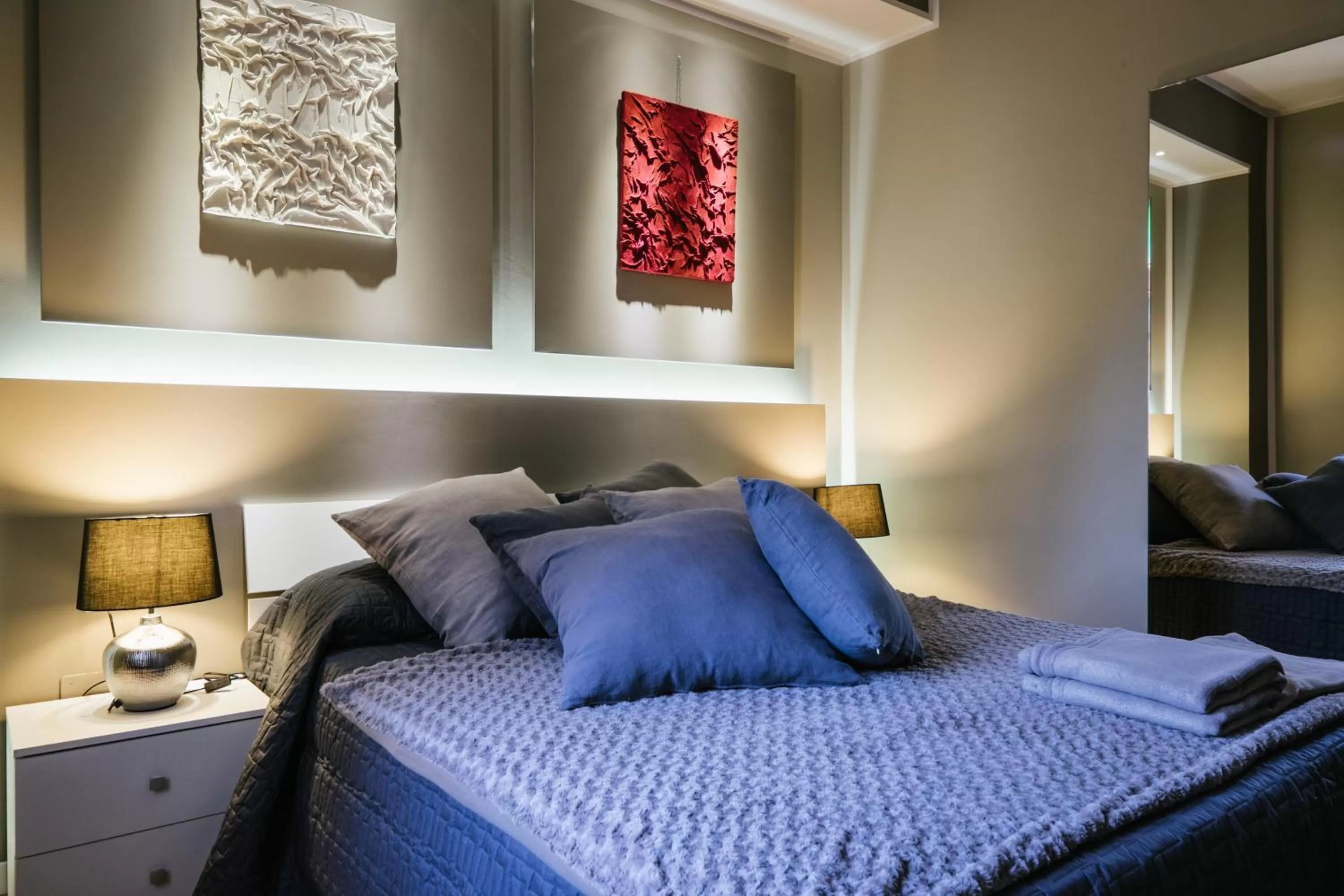 Bedroom, Bed in Apart Hotel Torino