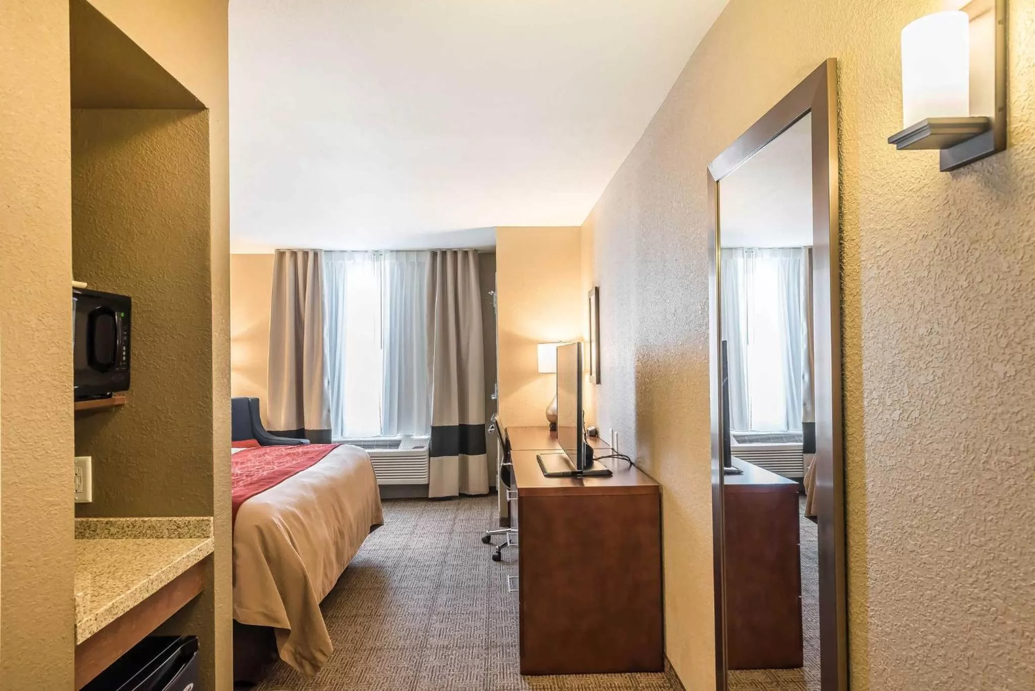 Property building, Bed in Comfort Inn & Suites Sidney I-80