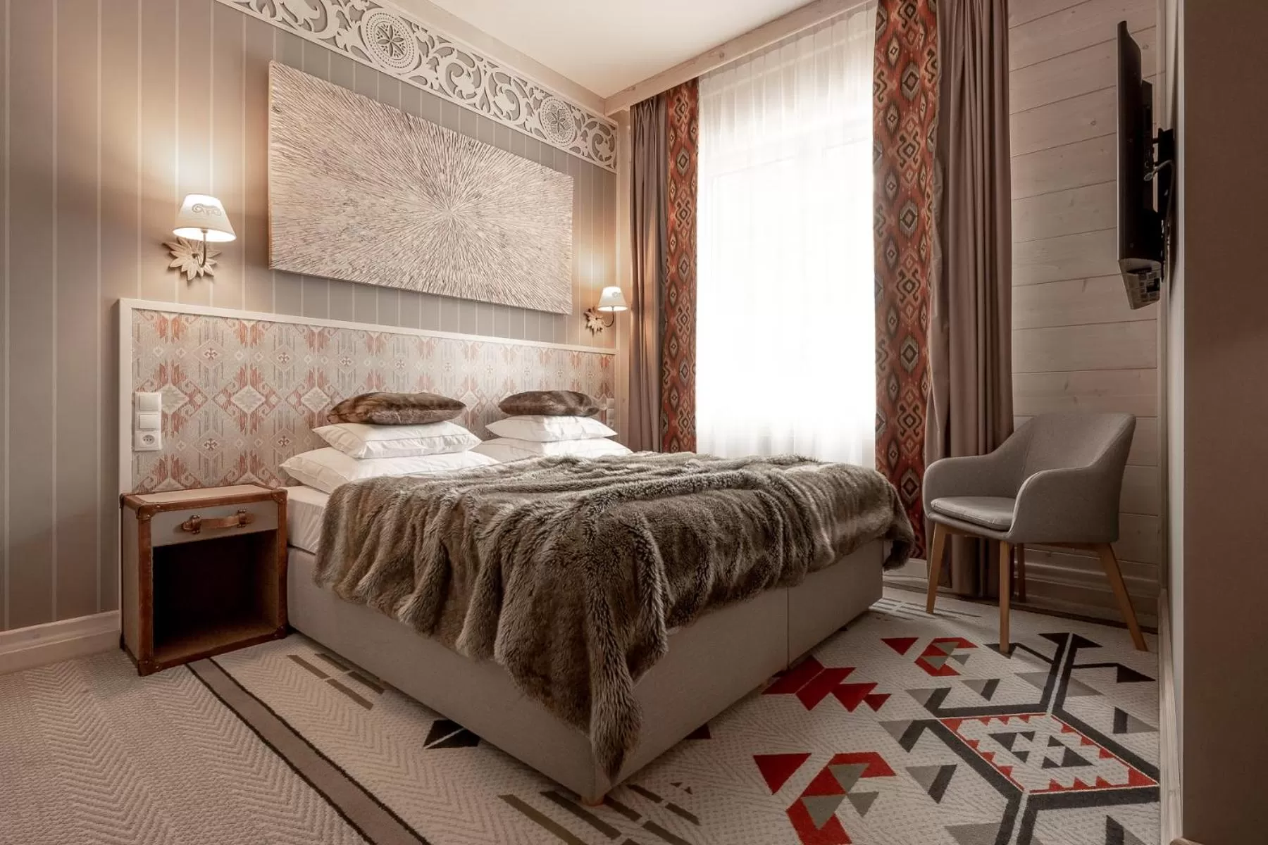 Bed in Aries Hotel & SPA Wisła